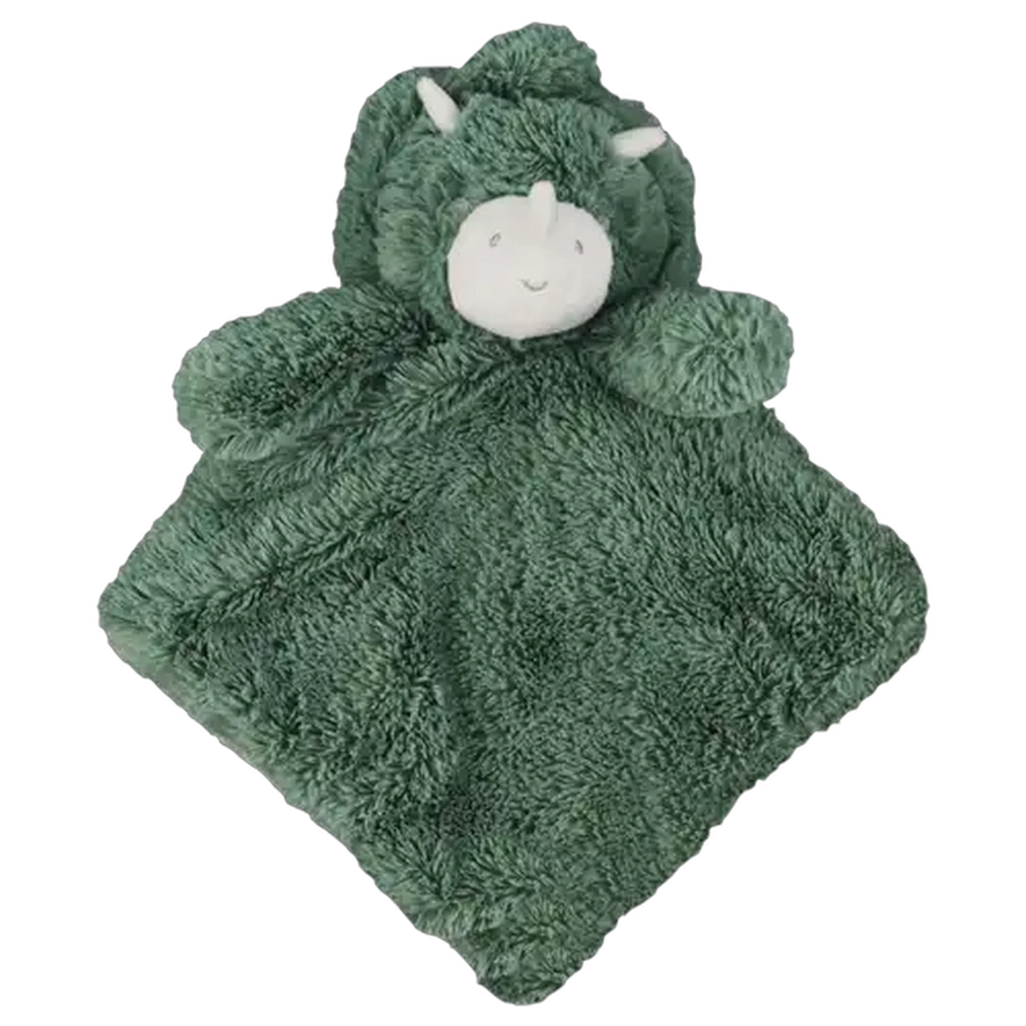 Image of Jolly Tots Basics Green Dinosaur Comfort Teddy Blanket