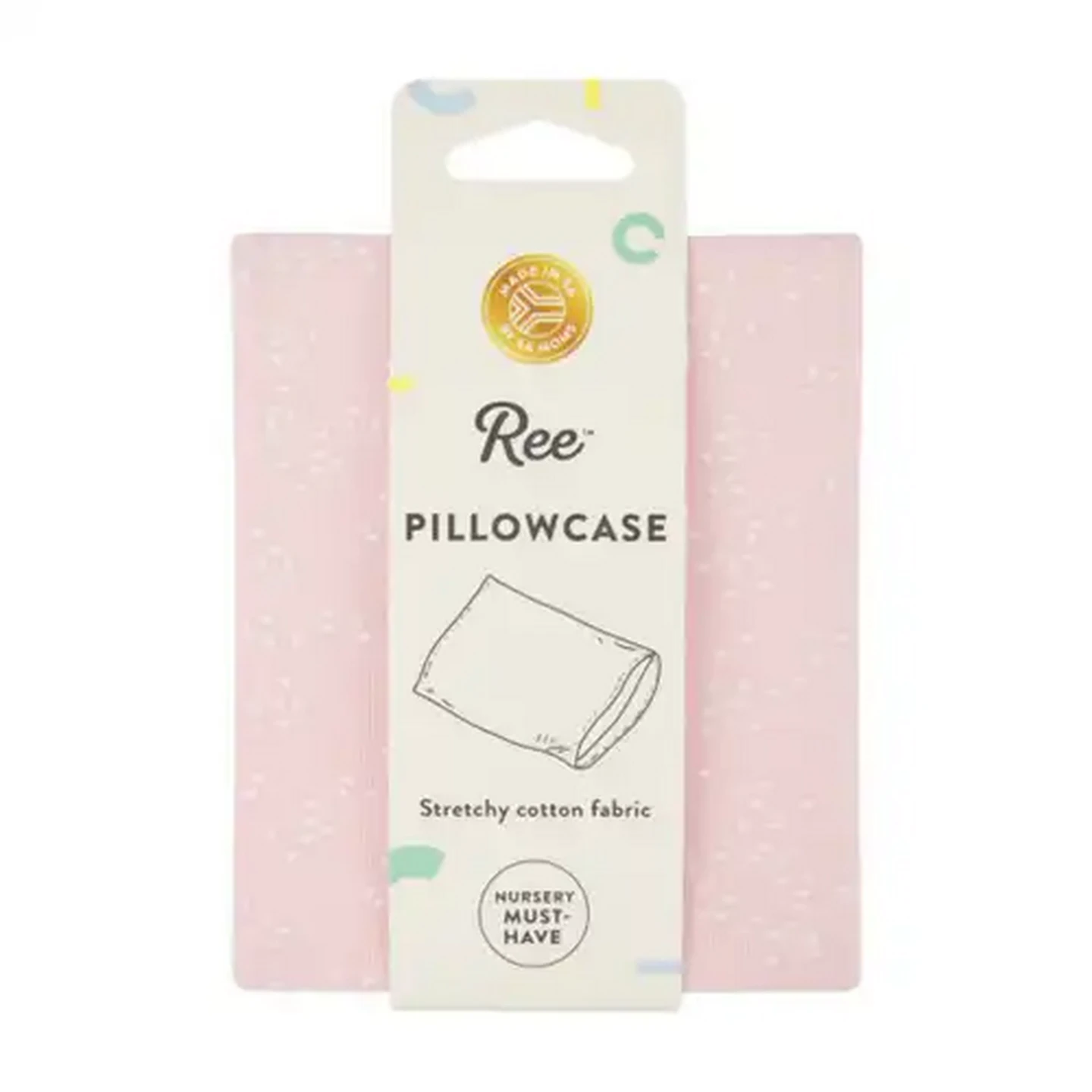Image of Ree Pink Pillowcase