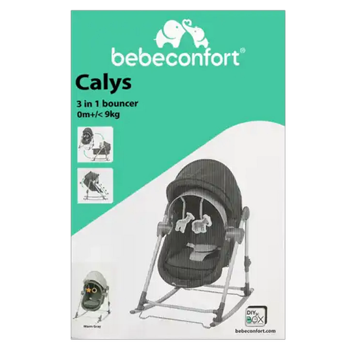 Image of Bebeconfort Calys 3-in-1 Bouncer 0-9 Months 9kg