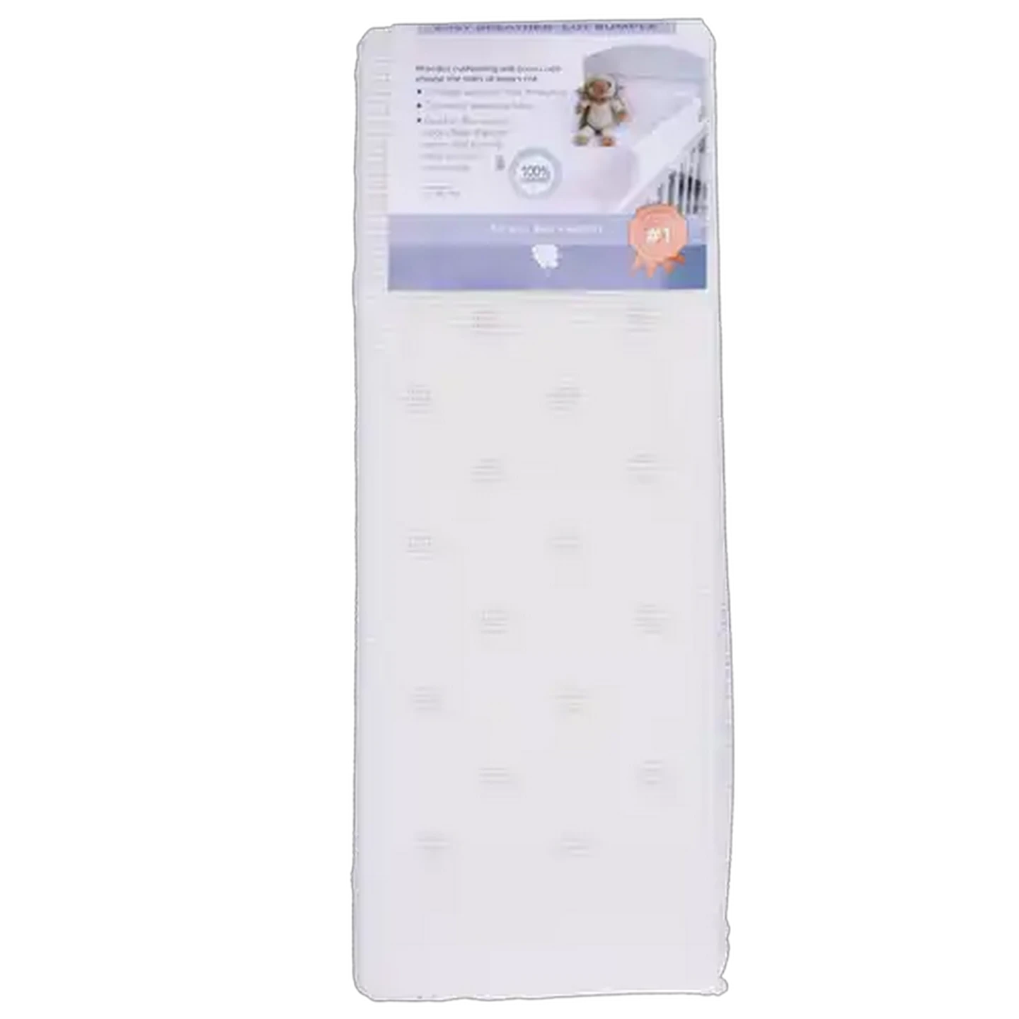 Image of Snuggletime White Cot Bumper