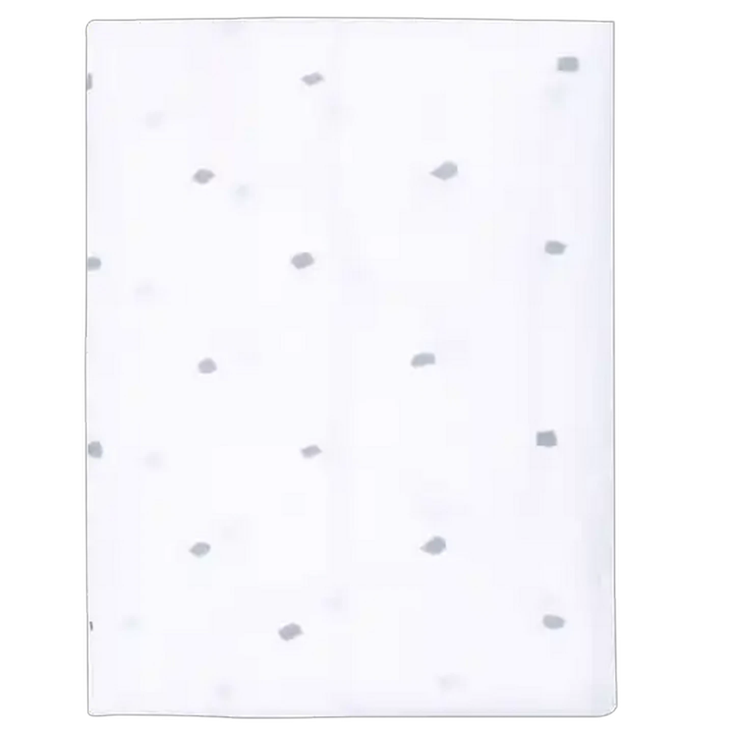 Image of Ree Collective White Dotted Nursing & Car Seat Cover