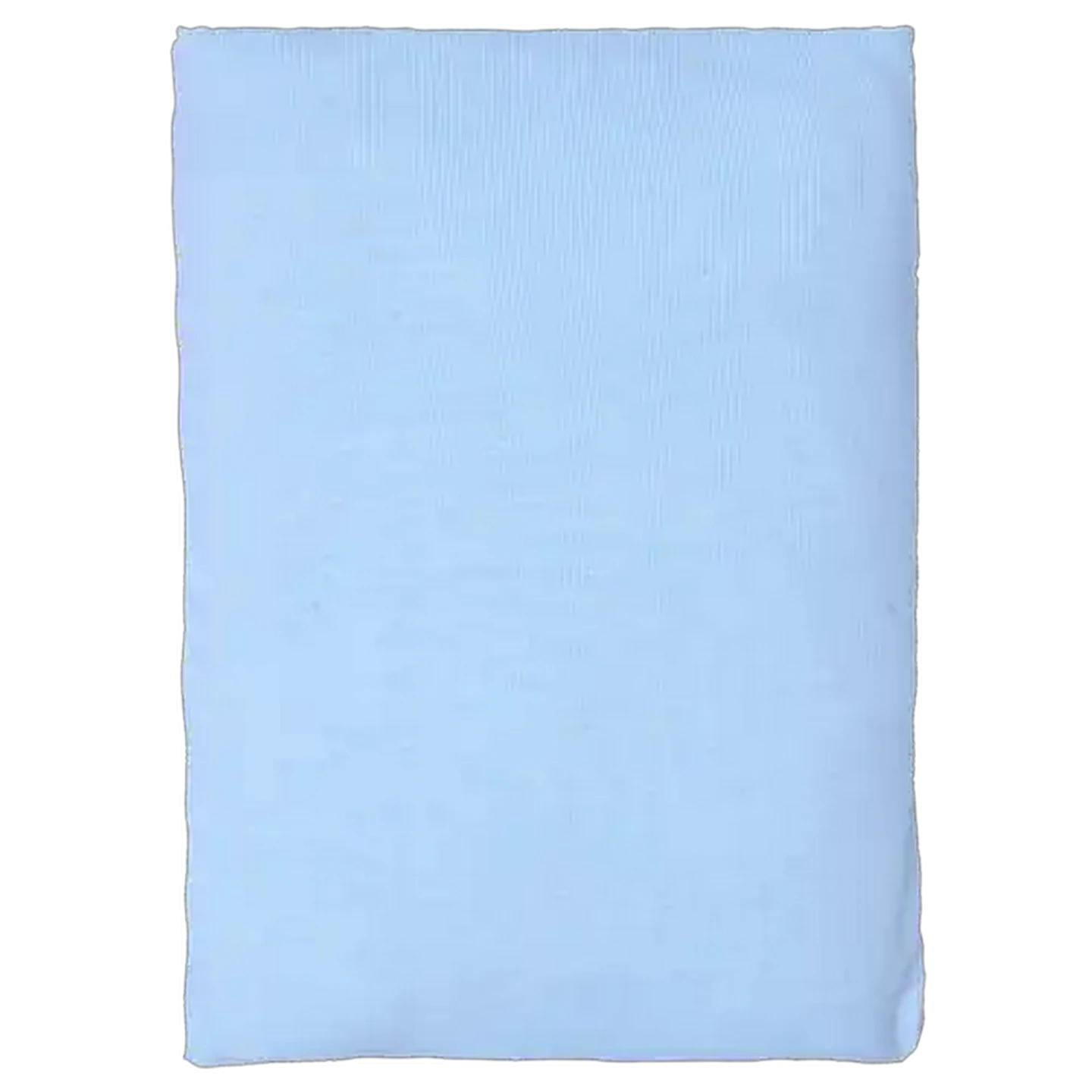 Image of Ree Collective Blue Plain Camp Cot Fitted Sheet