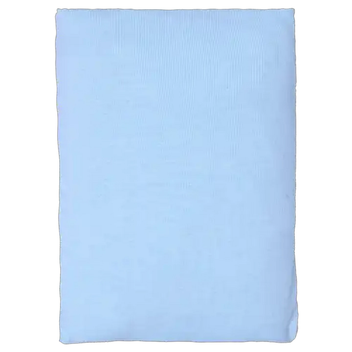 Image of Ree Collective Blue Plain Camp Cot Fitted Sheet