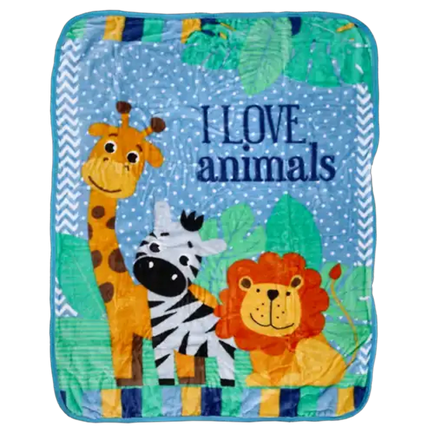 Image of Jolly Tots Oversize Mink Baby Blanket