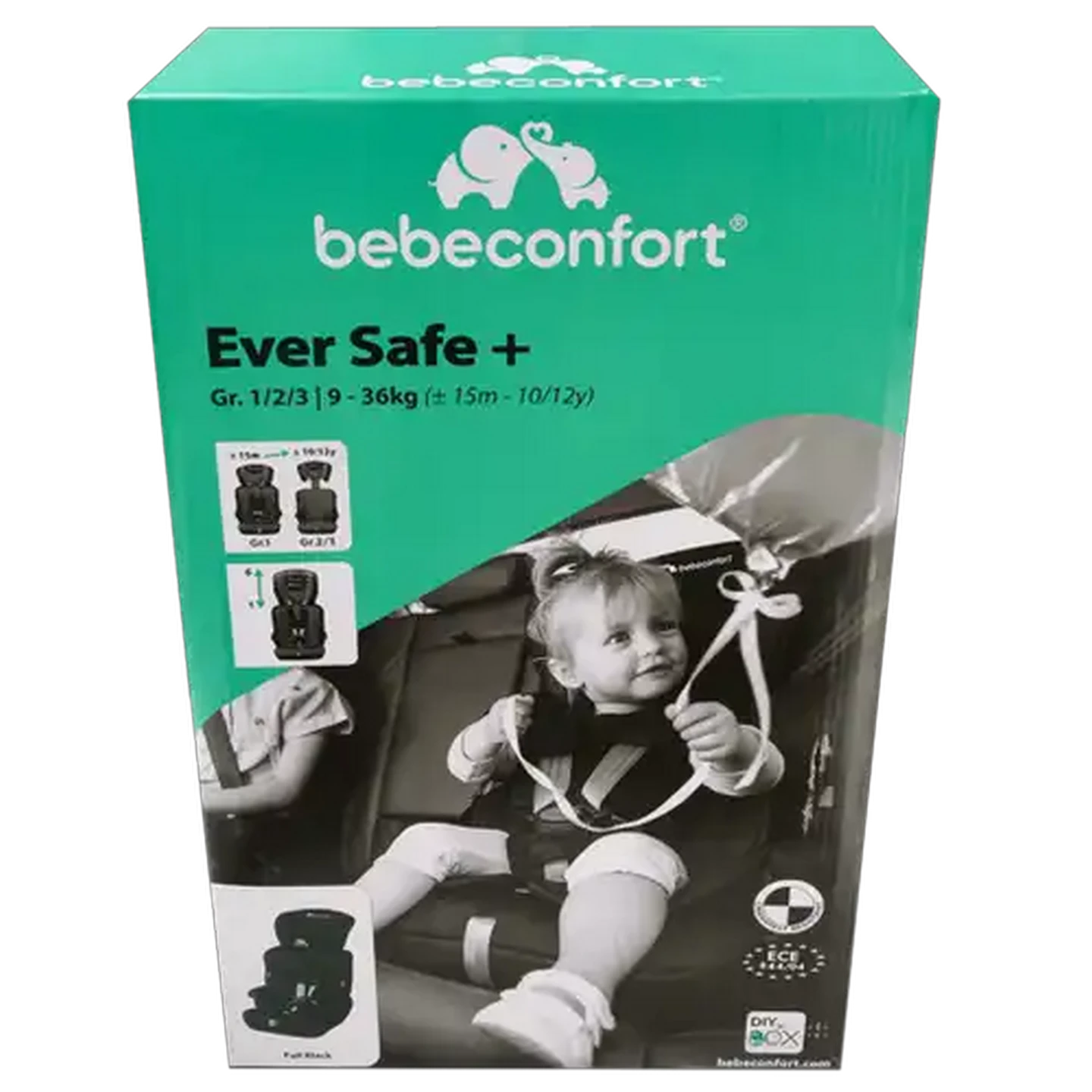 Image of Bebeconfort Black Ever Safe Plus Car Seat