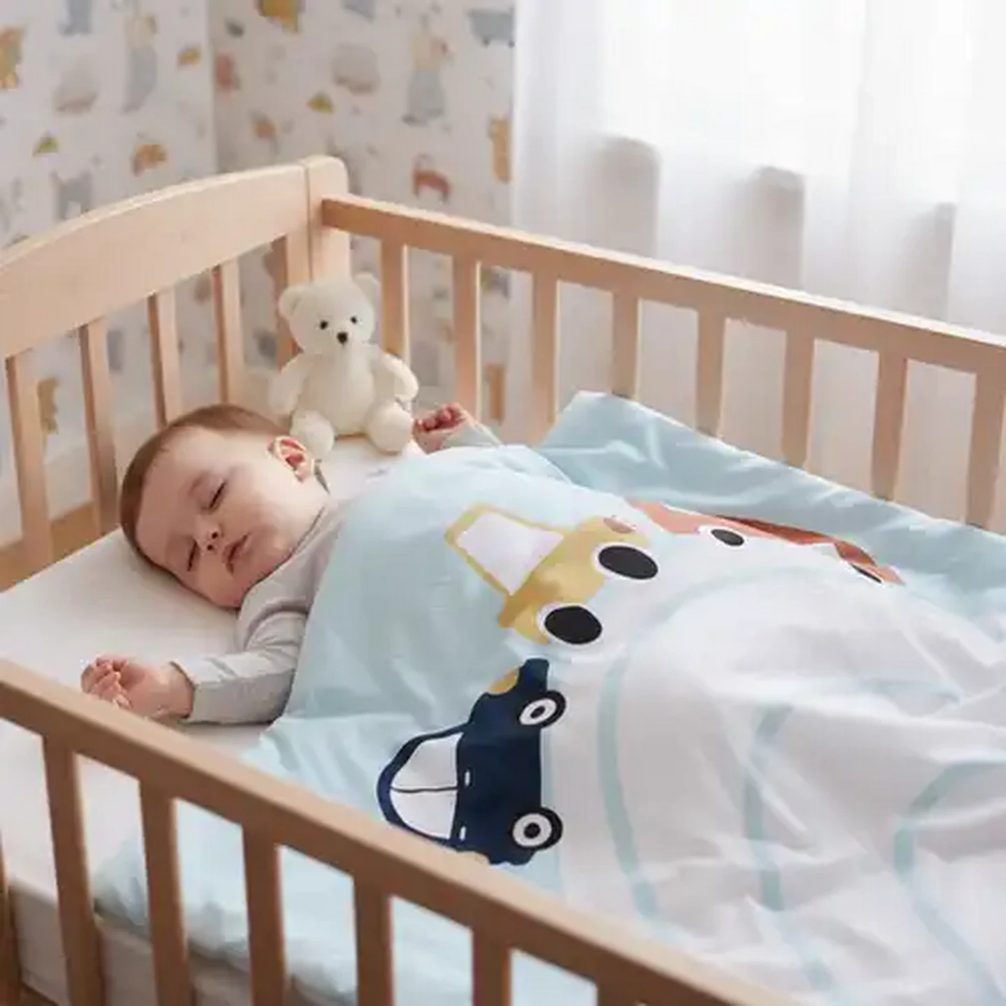 Image of Jolly Tots Buggy Soft Touch Comforter Set 3 Piece 75 x 110cm