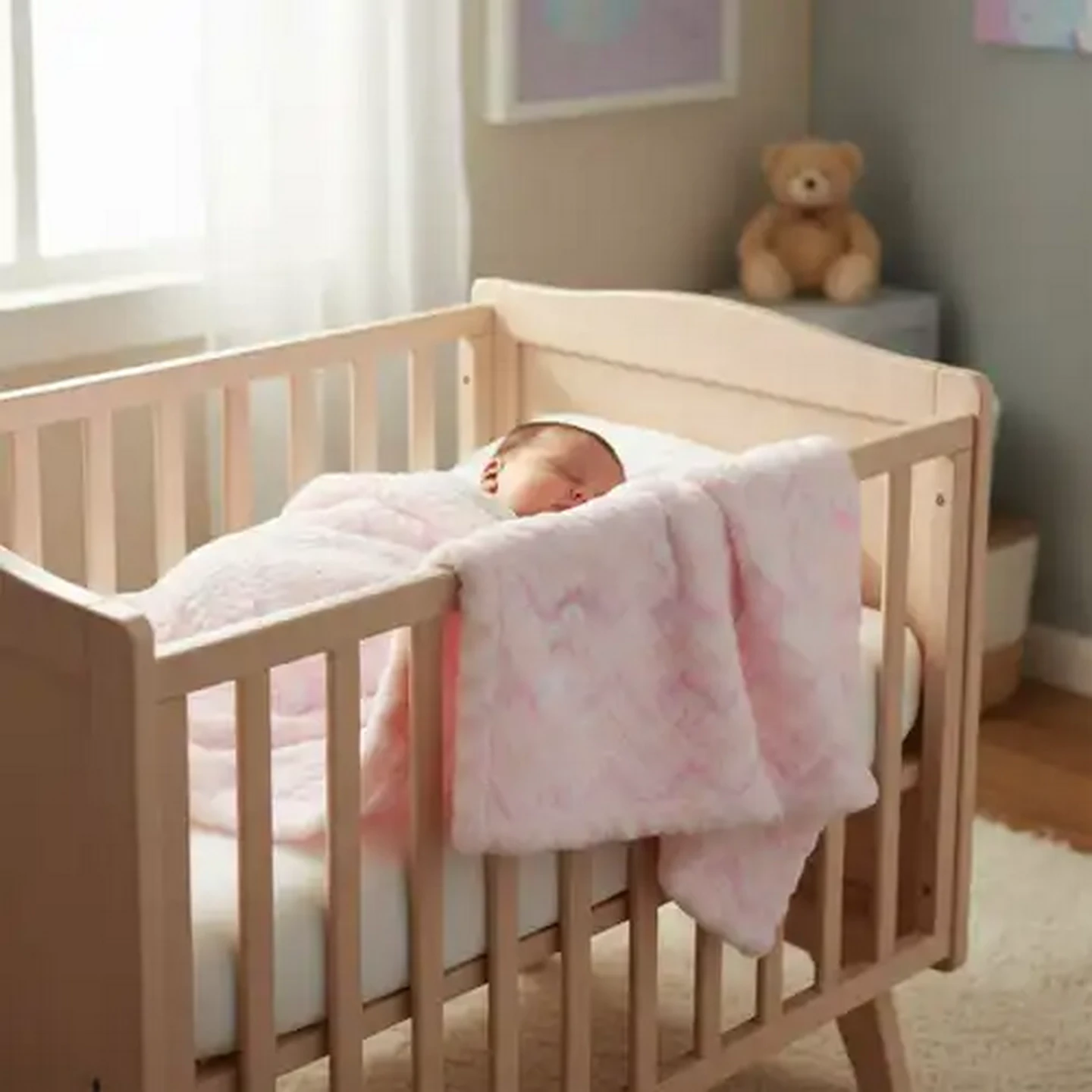 Image of Jolly Tots Basics Baby Blanket (Colour May Vary)