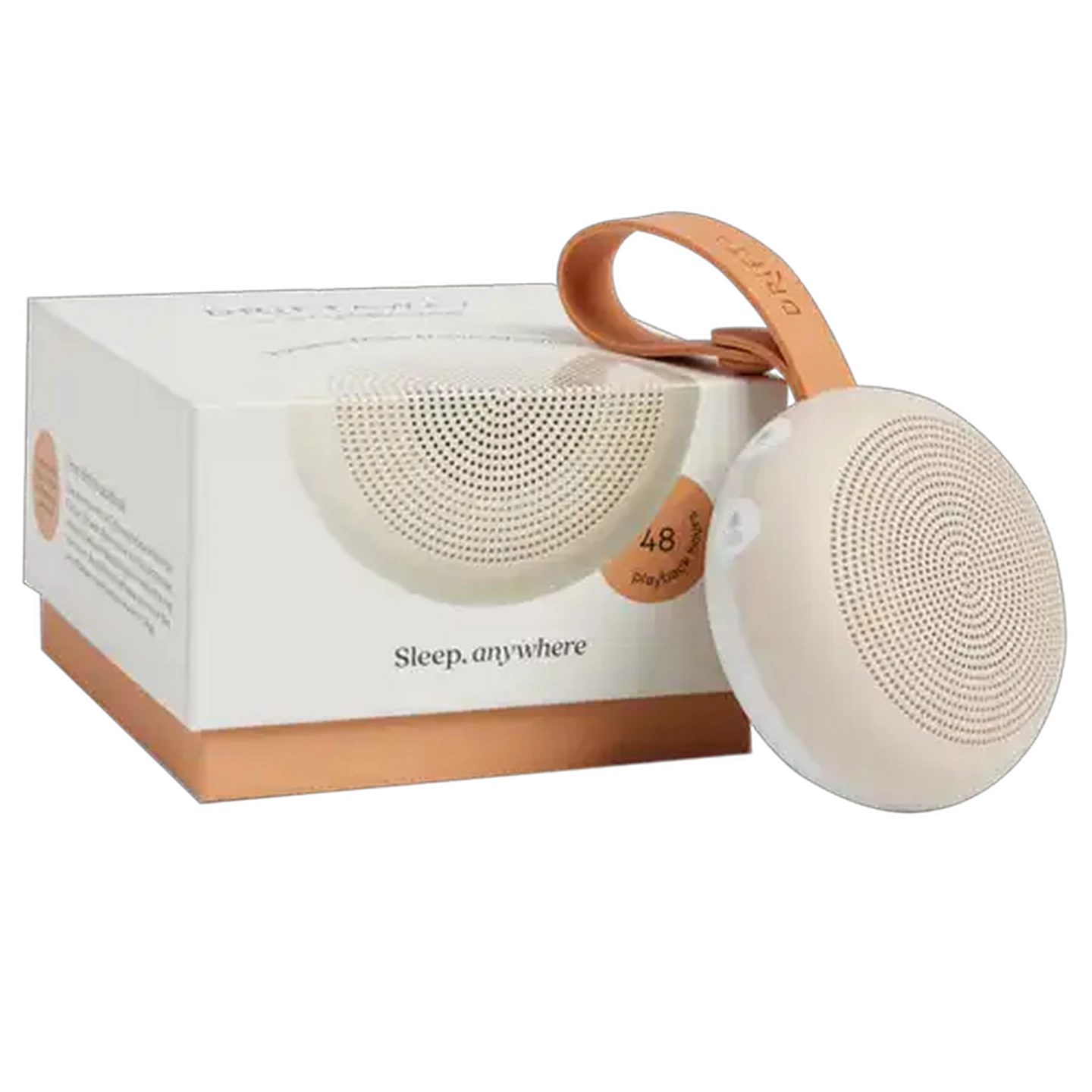 Image of ergoPouch Taupe White Noise Portable Sound Machine