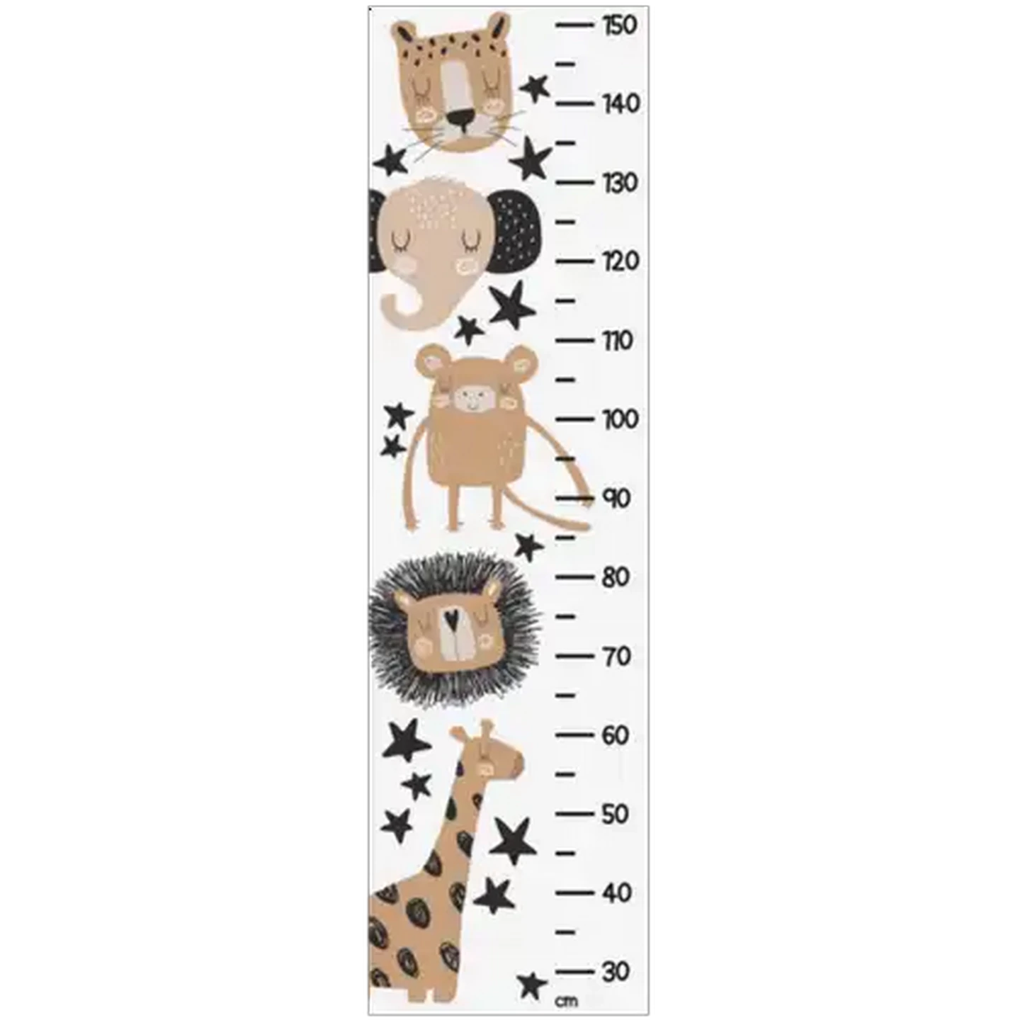 Image of StickIt Designs Boho Safari Height Chart
