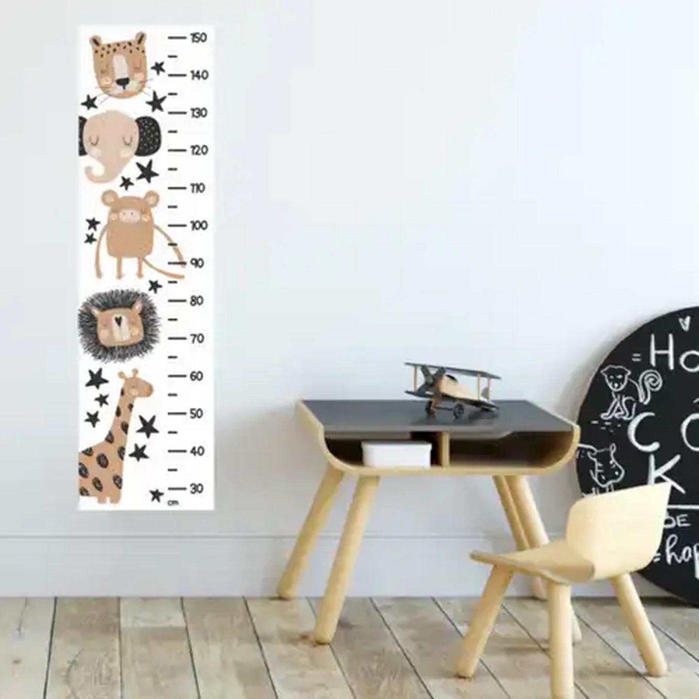 Image of StickIt Designs Boho Safari Height Chart