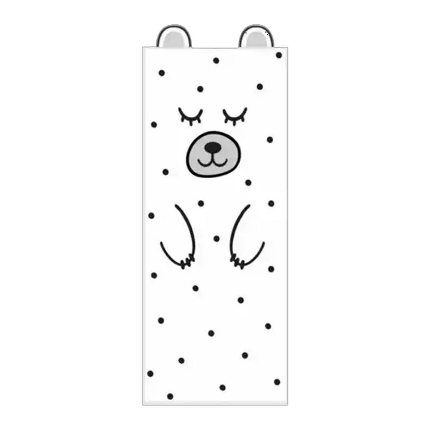 Image of StickIt Designs Dotty Bear Door Peel & Stick Wall Stickers