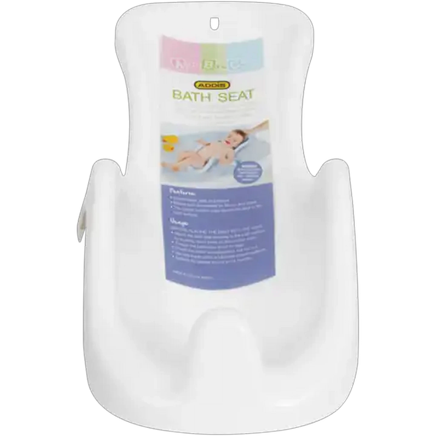 Image of ADDIS White Baby Bath Seat