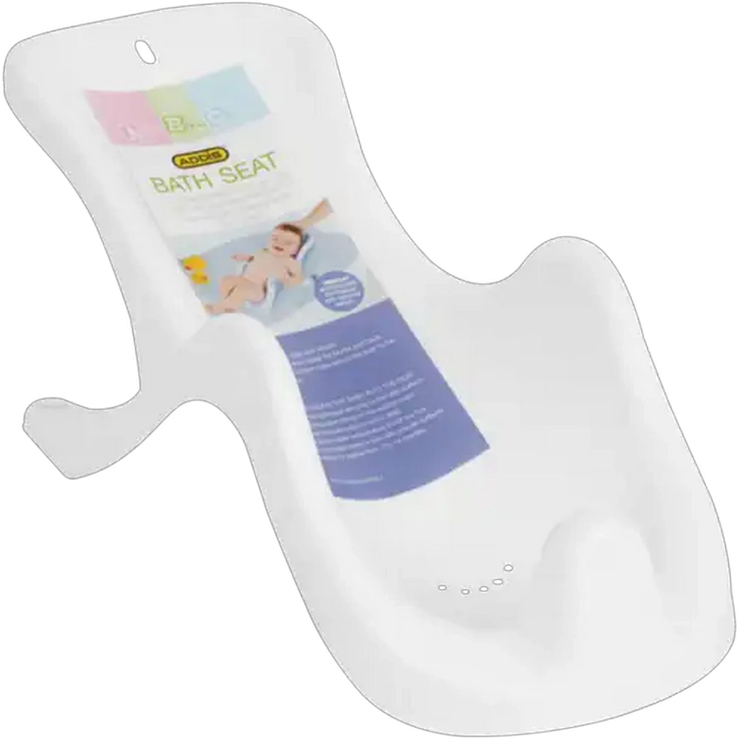 Image of ADDIS White Baby Bath Seat