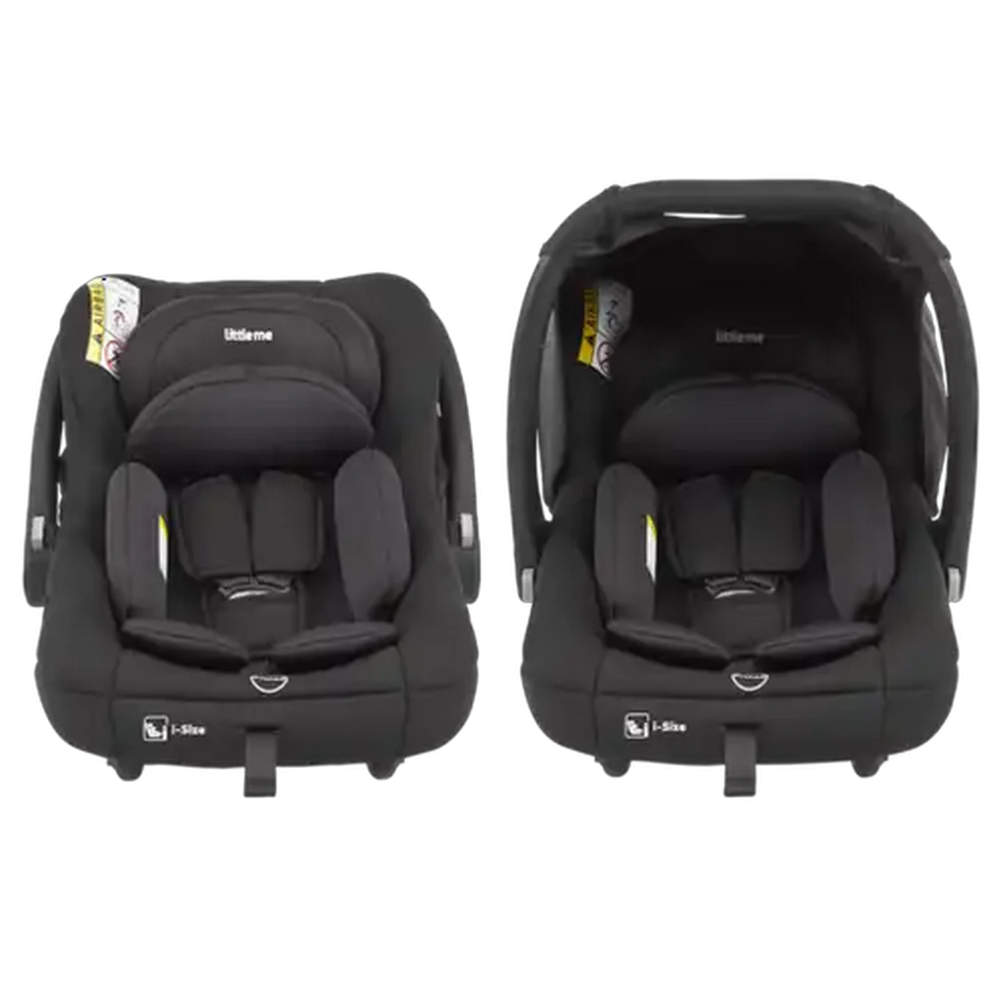 Image of Little Me Black I-Size Car Seat 40 - 75cm