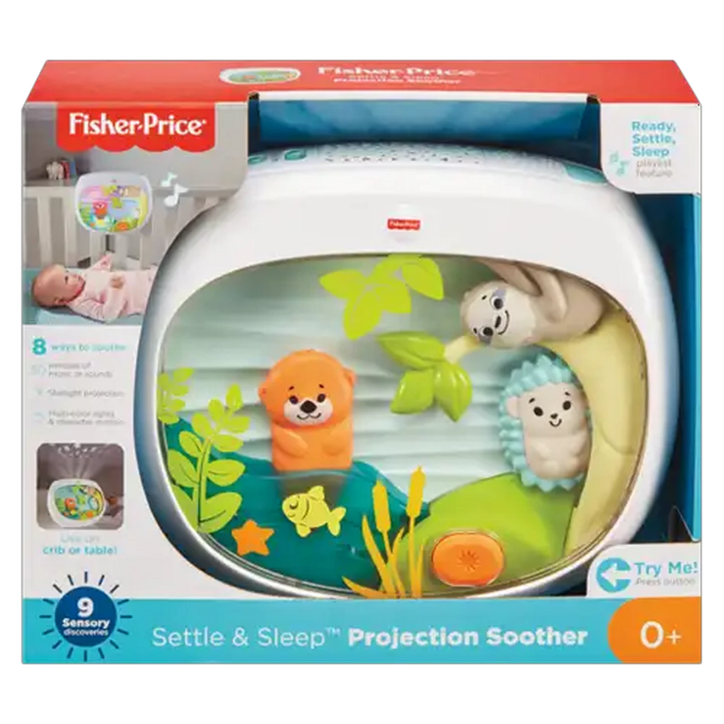 Image of Fisher-Price Settle & Sleep Projection Soother