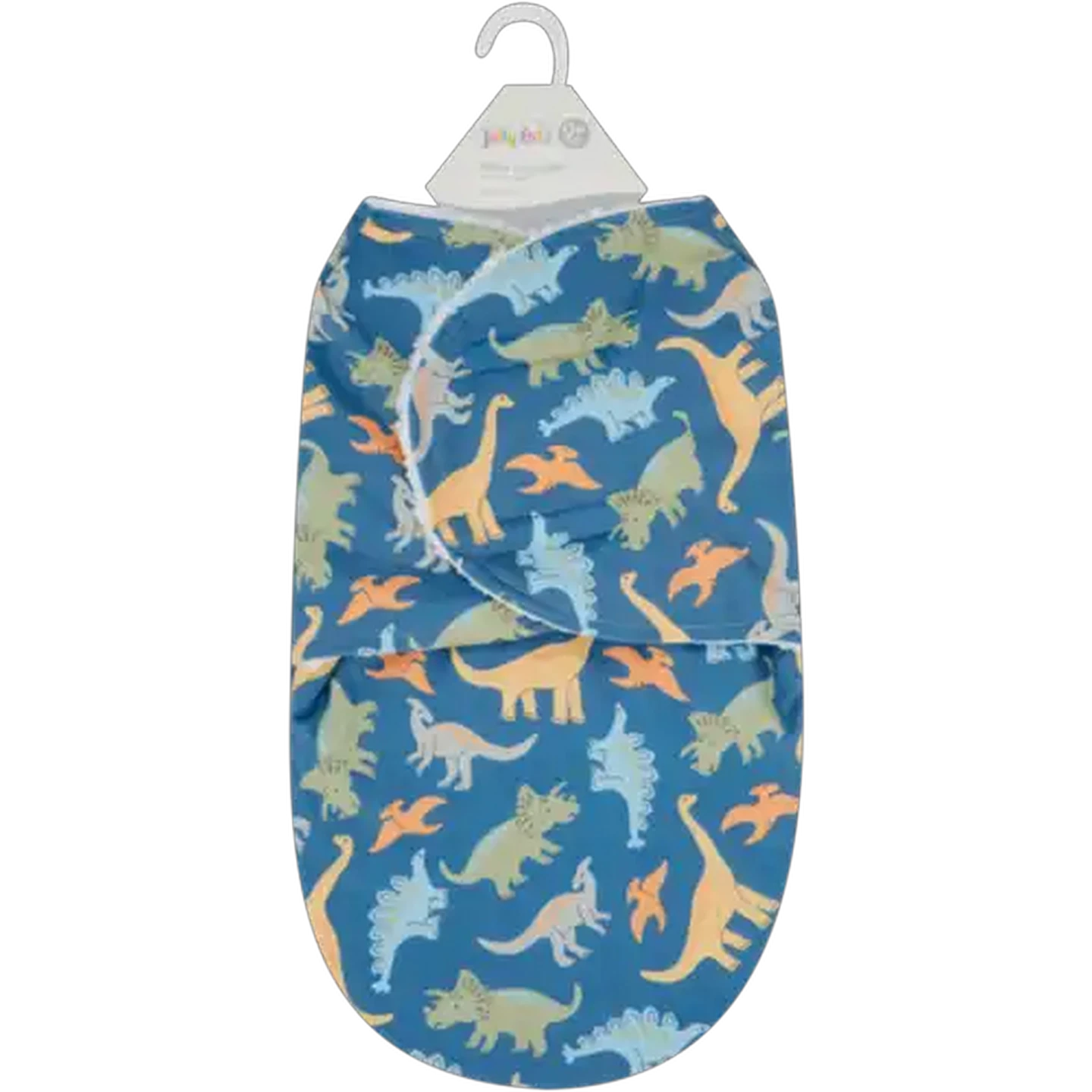 Image of Jolly Tots Basics Blue Baby Swaddle