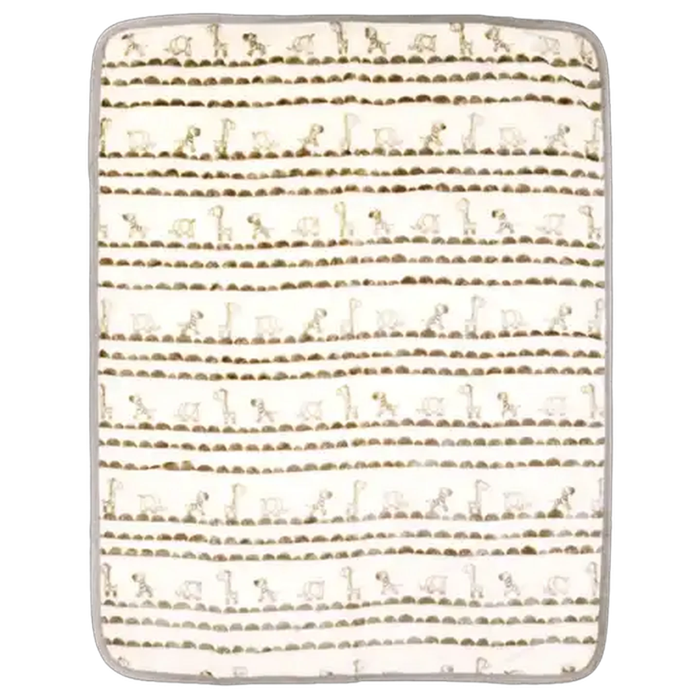 Image of Jolly Tots Oversize Mink Baby Blanket 100 x 130cm (Design May Vary)