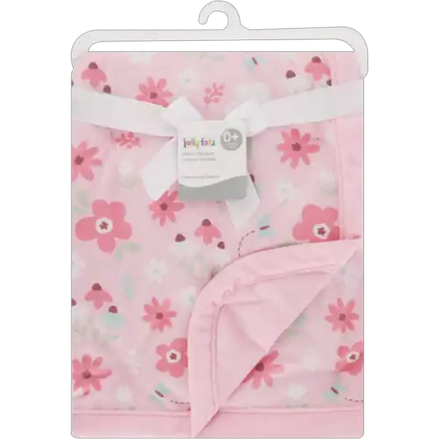 Image of Jolly Tots Basics Baby Blanket  (Print May Vary)