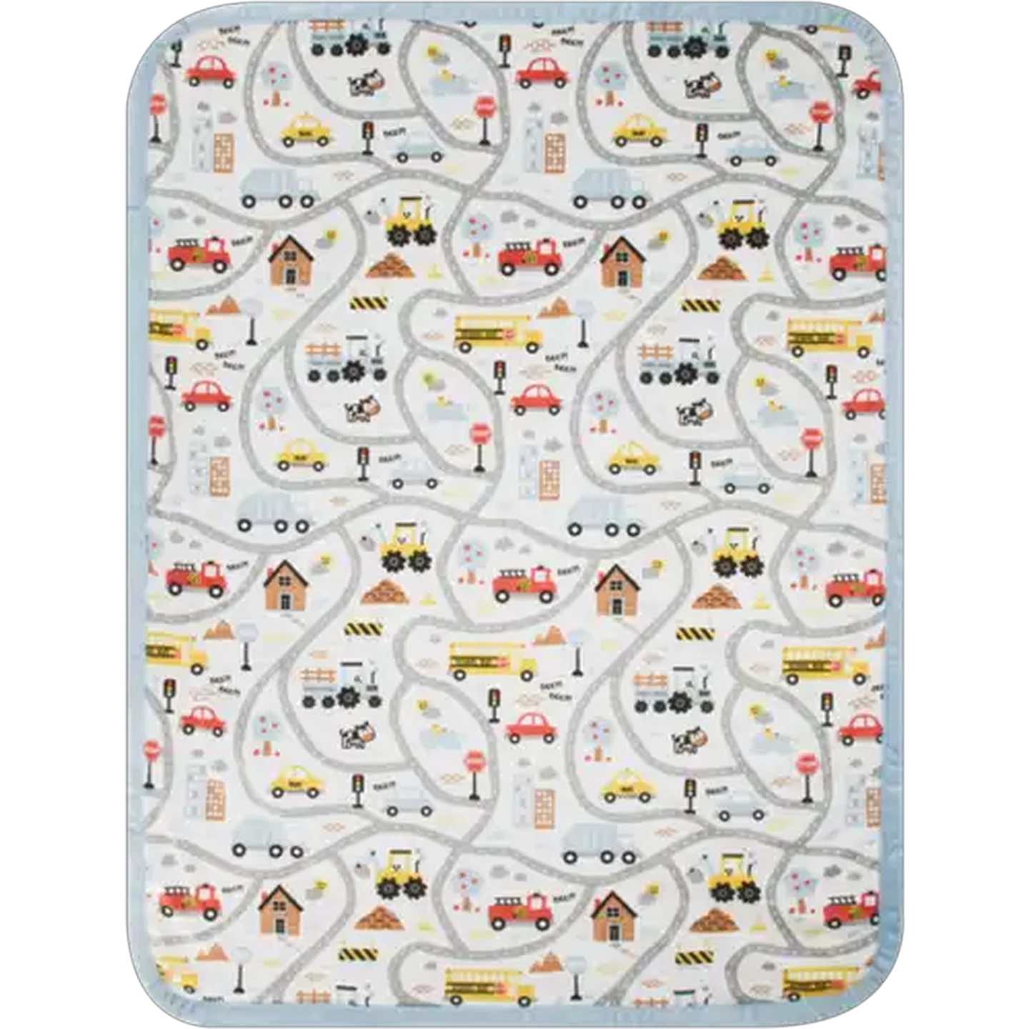 Image of Jolly Tots Basics Baby Blanket  (Print May Vary)