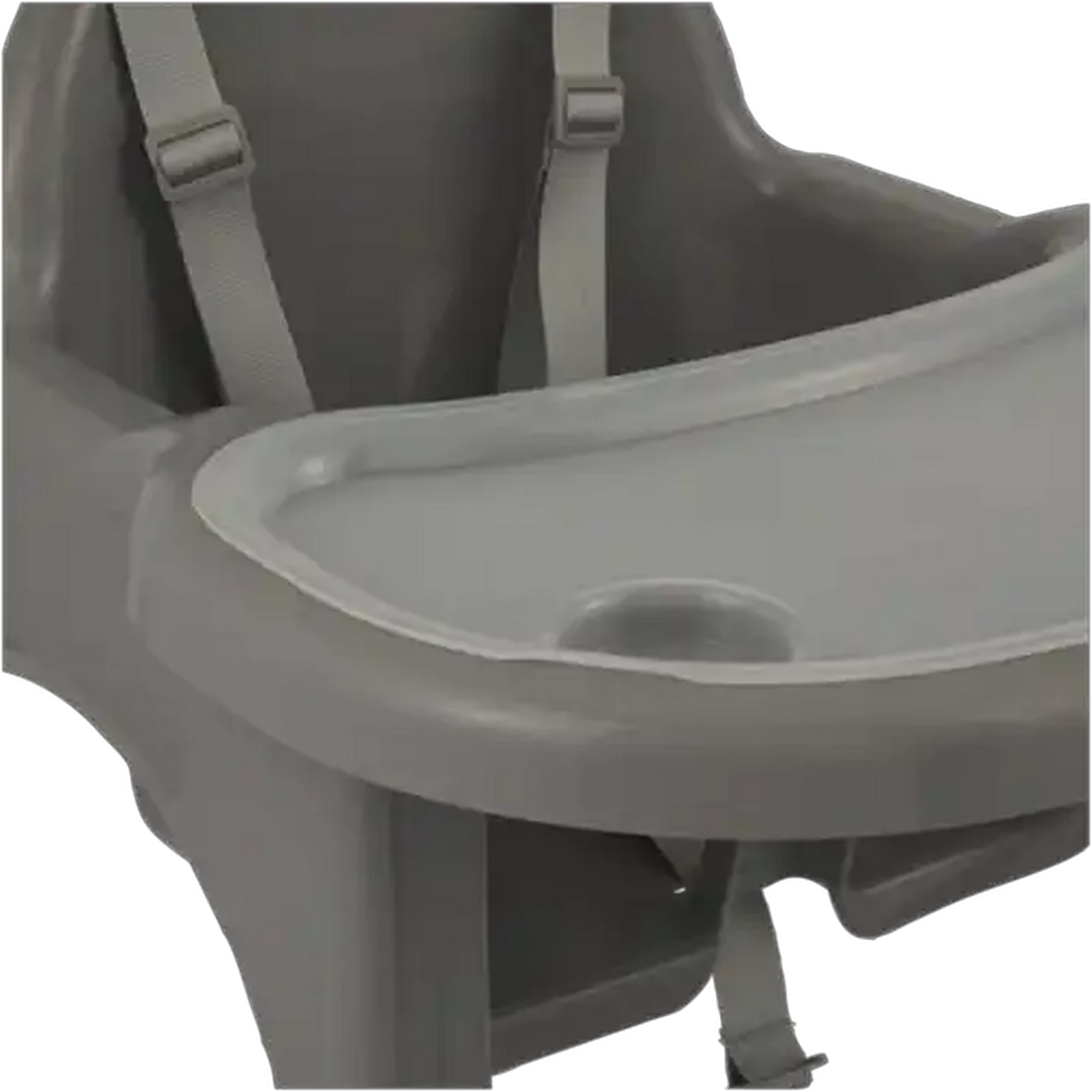 Image of Little Me Grey 2-in-1 Basic High Chair