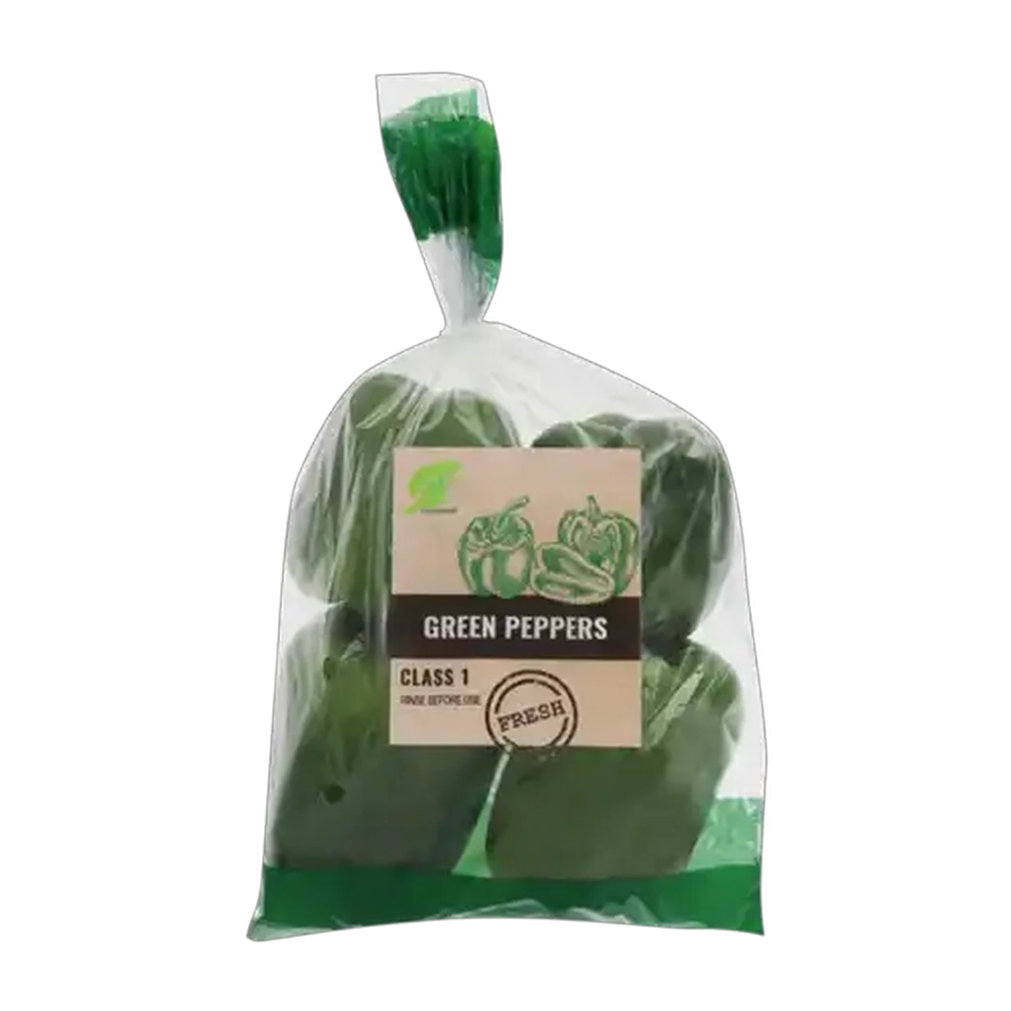 Image of Green Peppers 500g