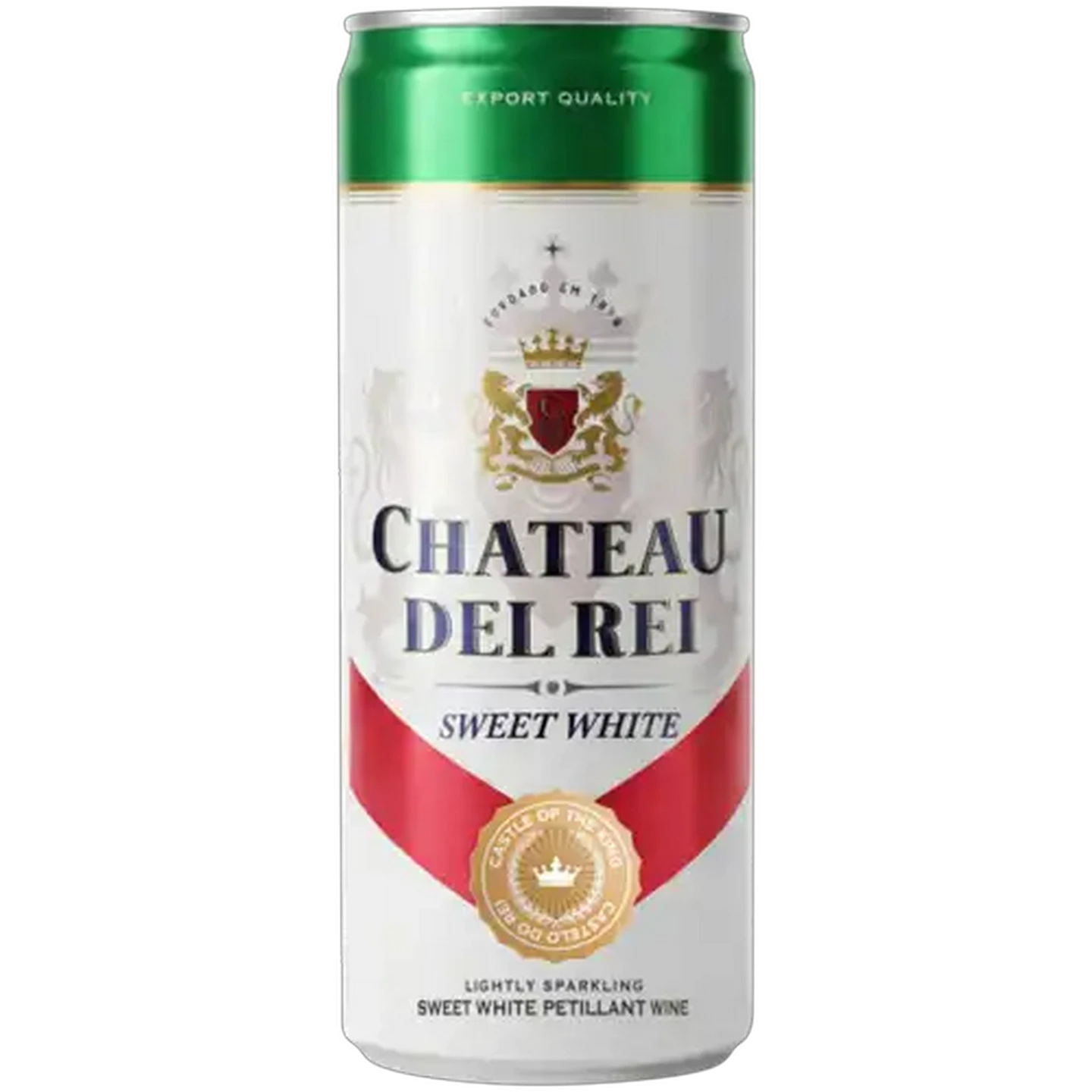 Image of Chateau Del Rei Sparkling Sweet White Wine Can 250ml
