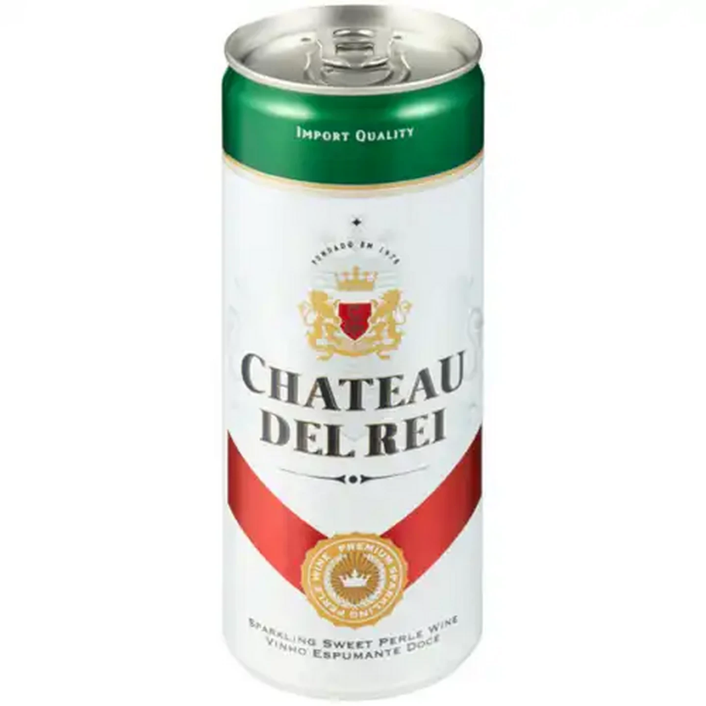 Image of Chateau Del Rei Sparkling Sweet White Wine Can 250ml