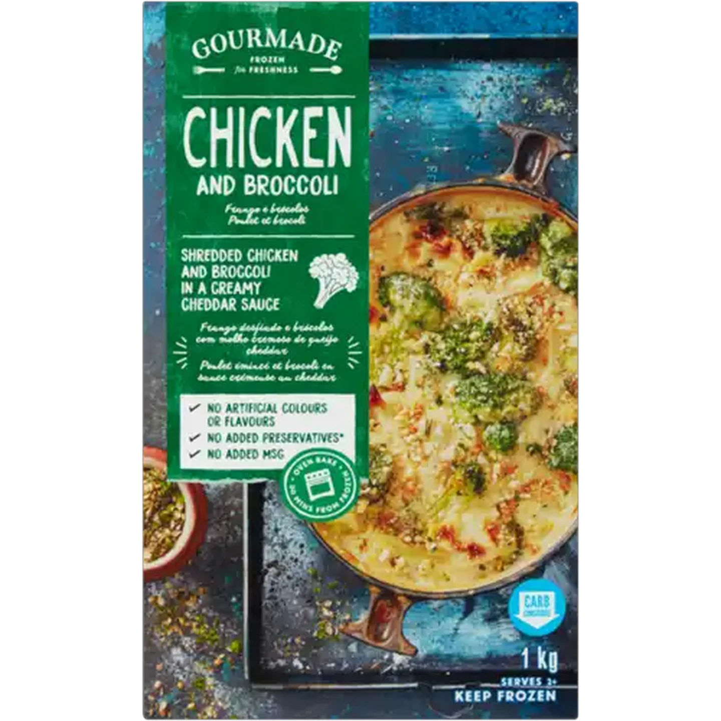Image of Gourmade Frozen Chicken & Broccoli Ready Meal 1kg