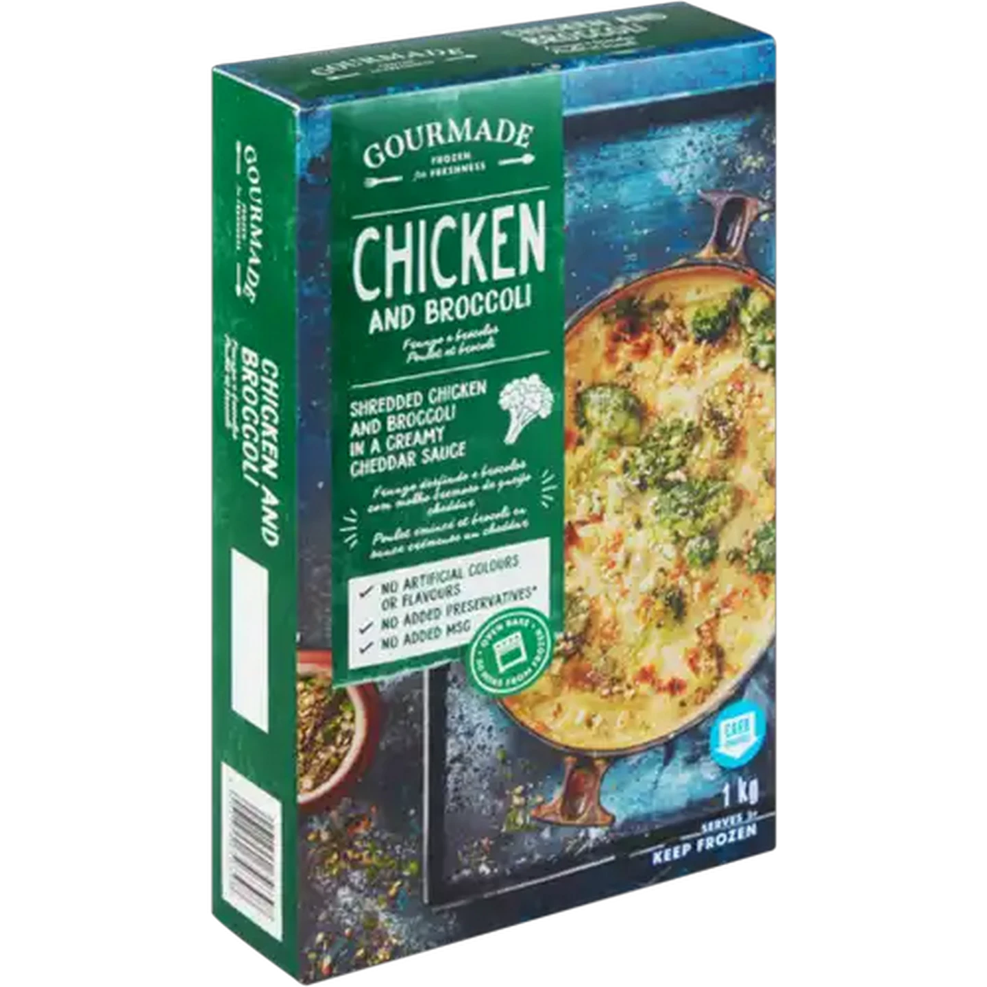 Image of Gourmade Frozen Chicken & Broccoli Ready Meal 1kg