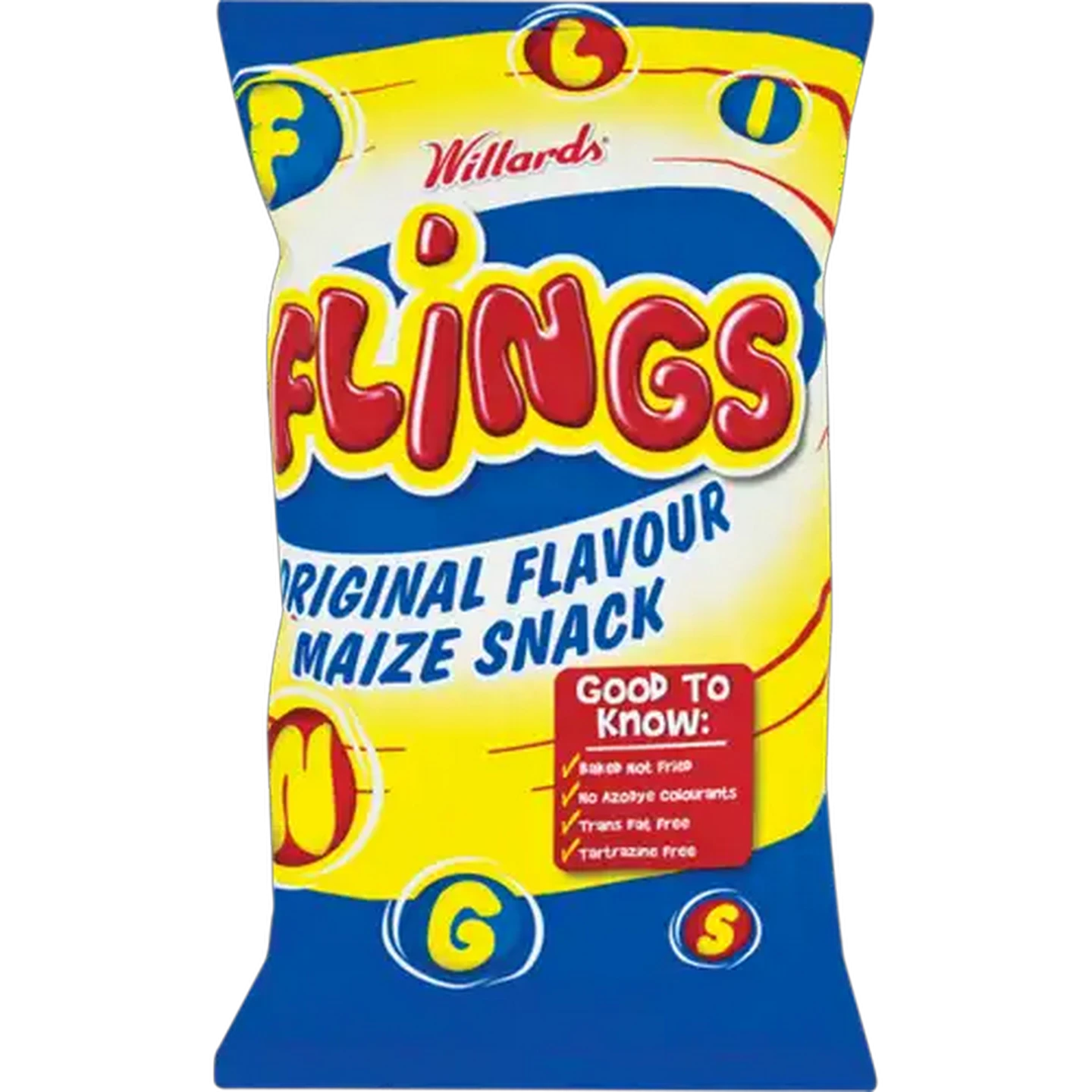 Image of Flings Original Flavour Maize Snack 150g