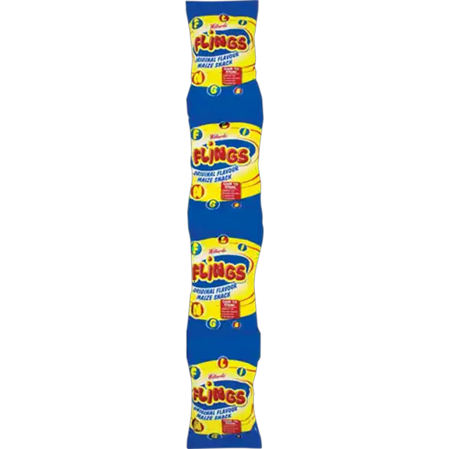 Image of Flings Original Flavour Maize Snack 4 x 16g