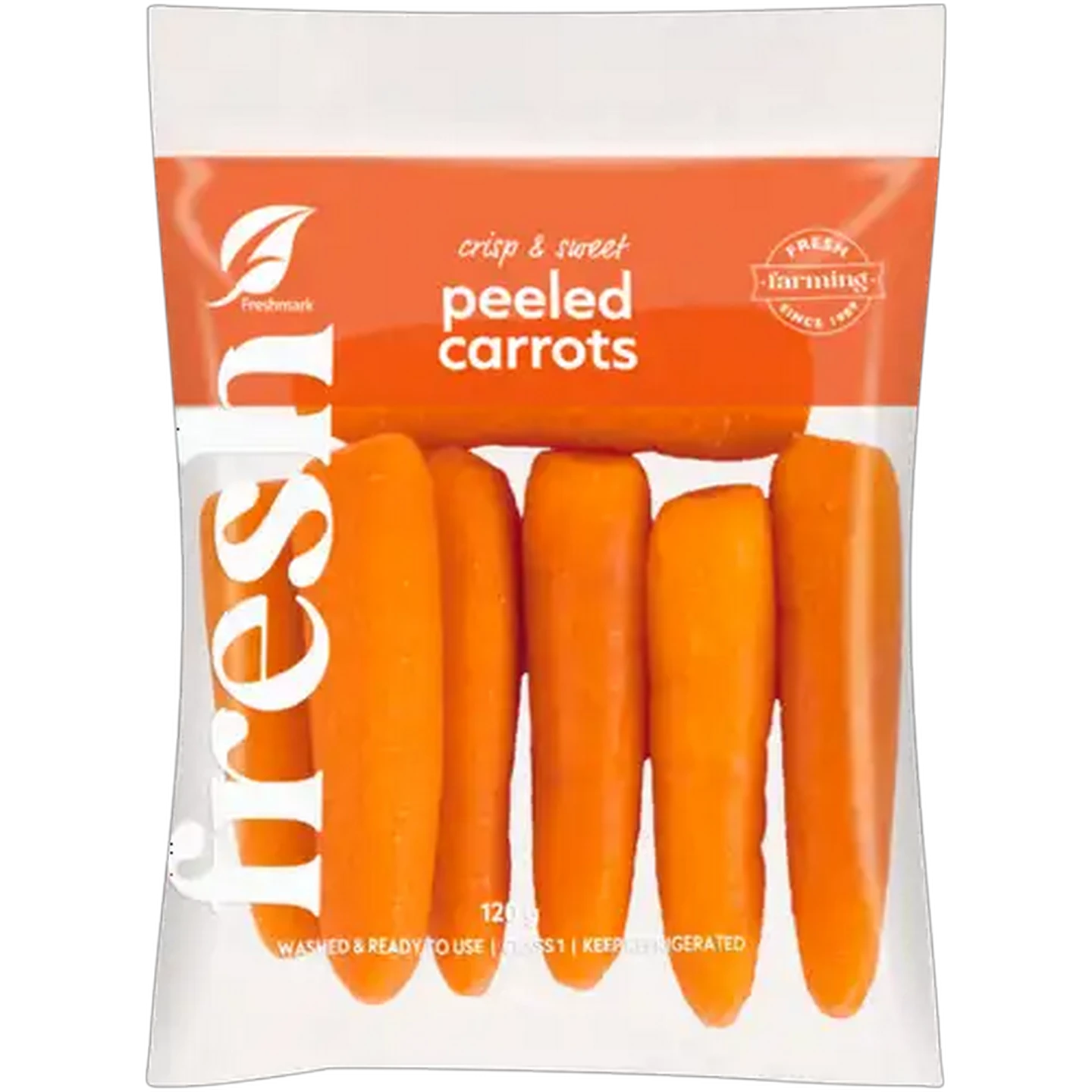 Image of Peeled Carrots 120g