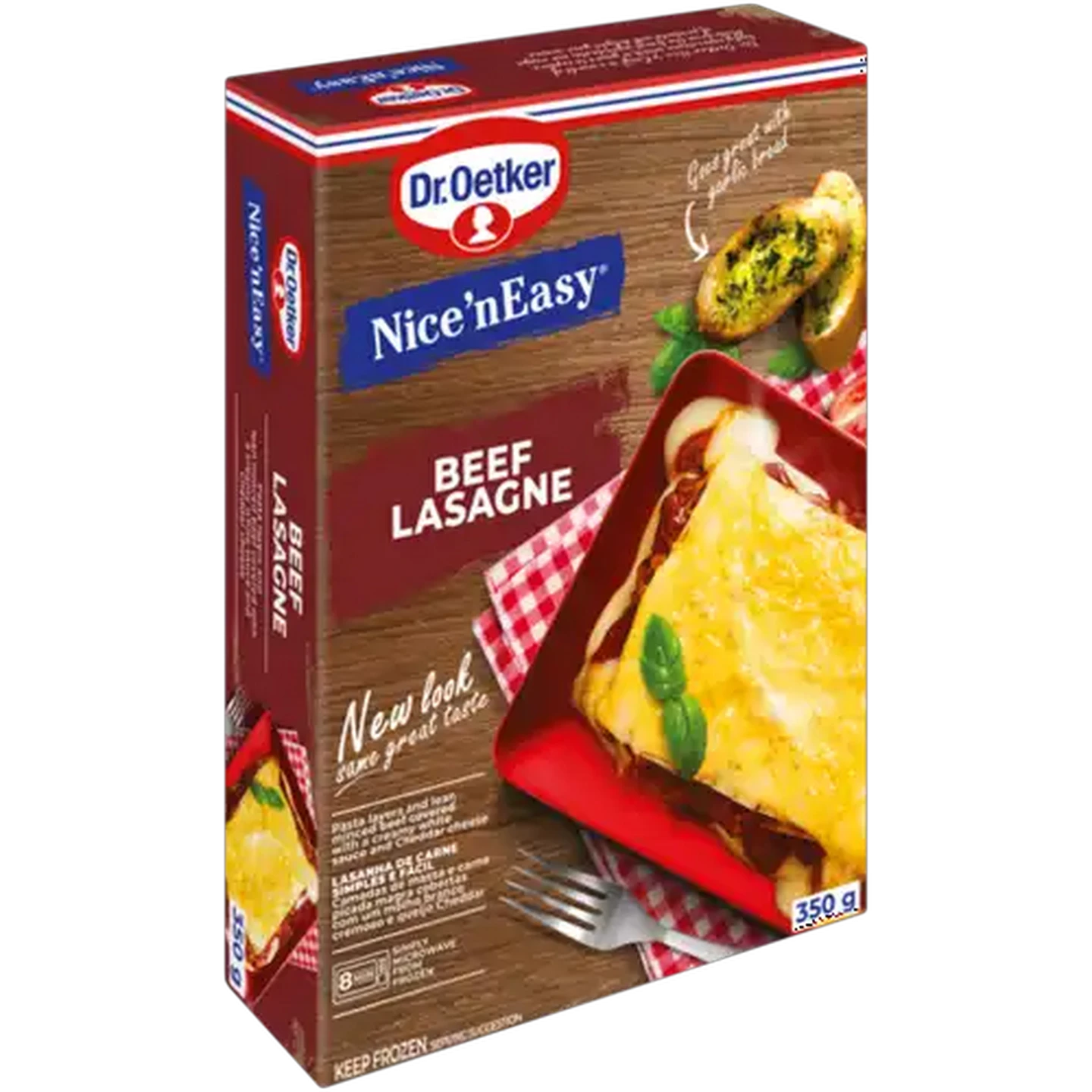 Image of Dr. Oetker Nice 'n Easy Frozen Beef Lasagne 350g