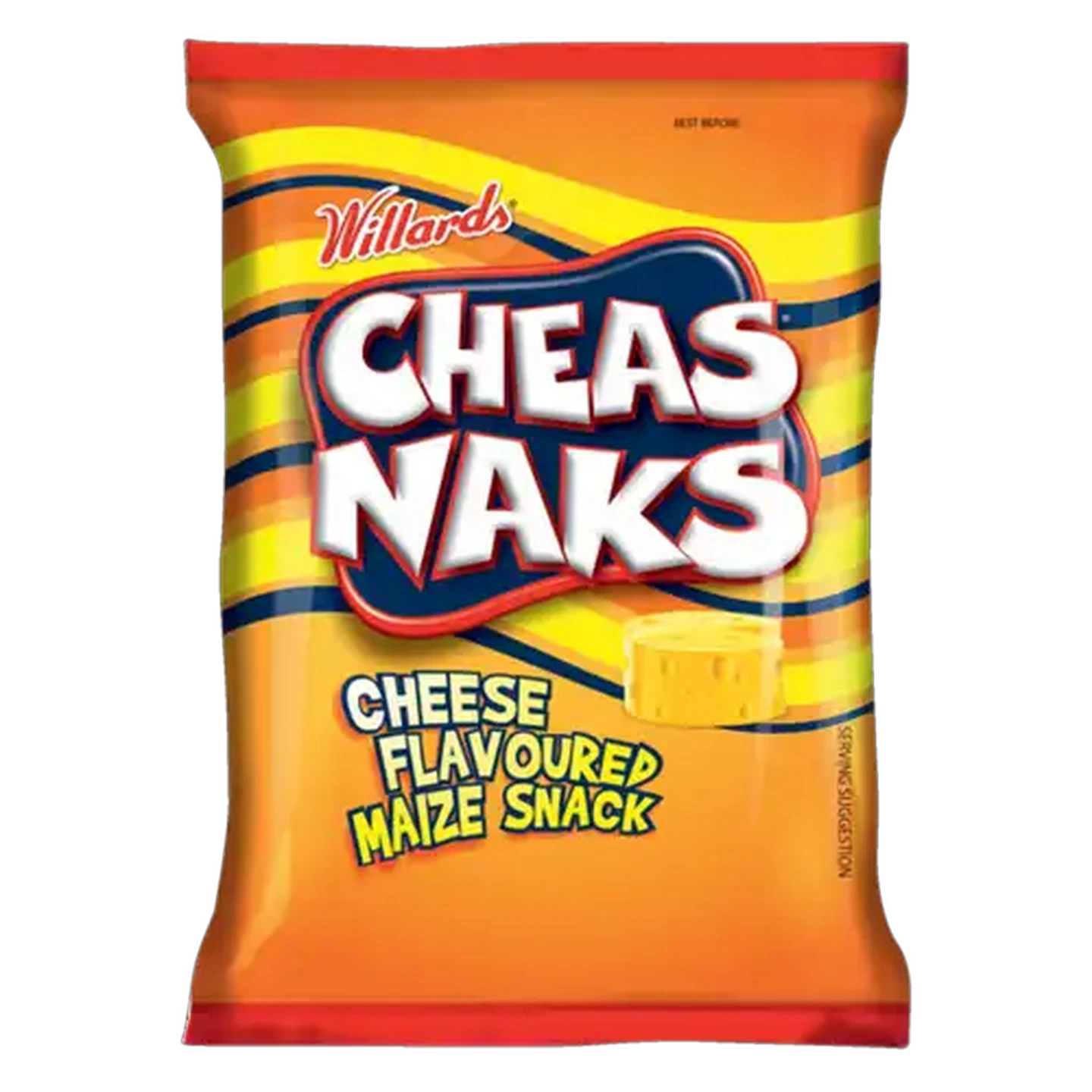 Image of Cheas Naks Cheese Flavoured Maize Snack 135g