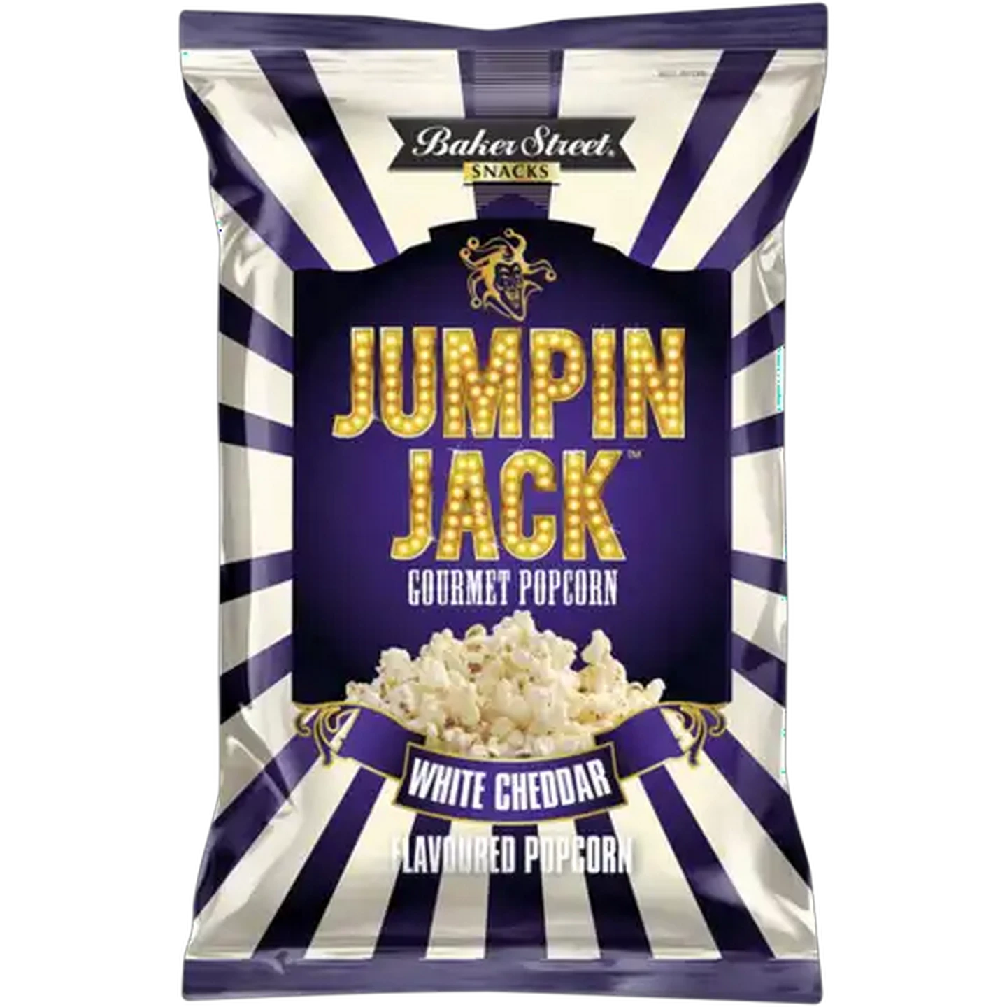 Image of Jumpin Jack White Cheddar Popcorn 100g