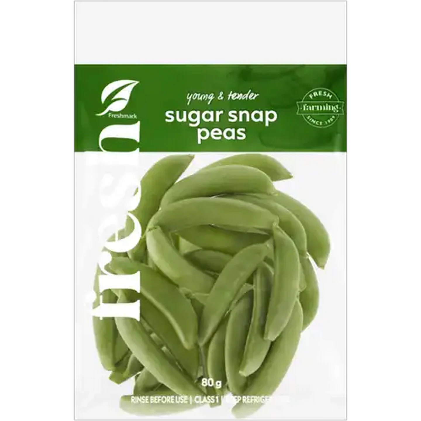 Image of Sugar Snap Peas 80g