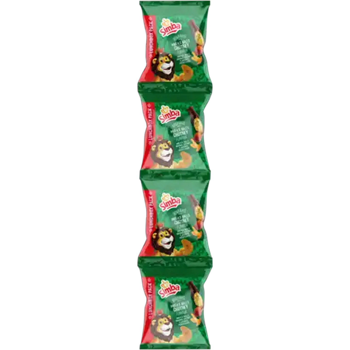 Image of Simba Mrs H.S. Ball's Original Chutney Flavoured Potato Chips 4 x 25g