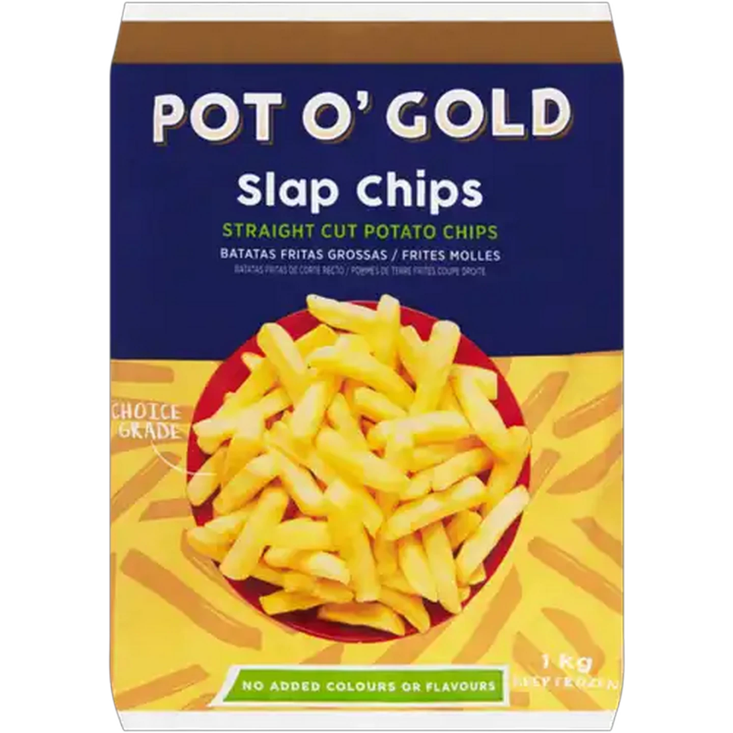 Image of Pot O' Gold Frozen Slap Chips 1kg