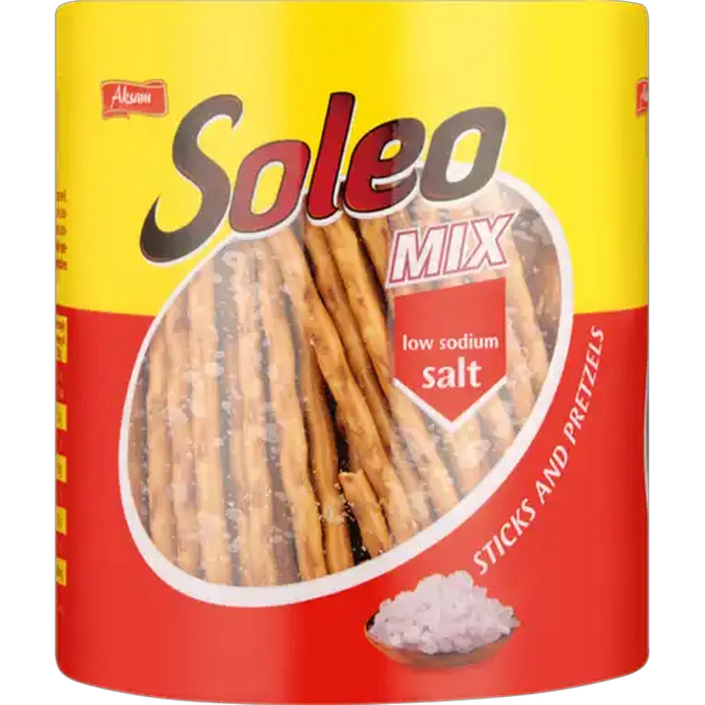 Image of Soleo Mix Tube Pretzels Snack 300g