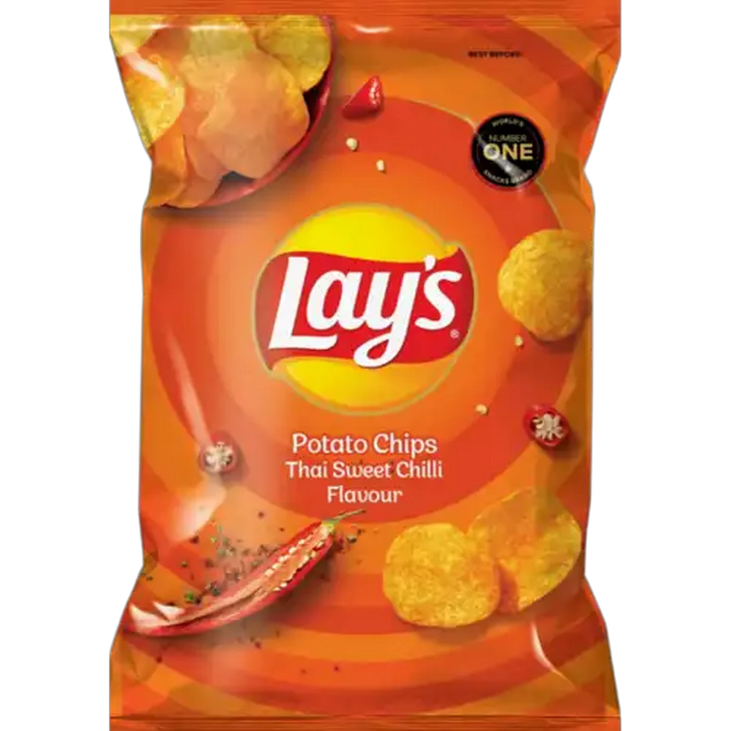 Image of Lay's Thai Sweet Chilli Flavour Potato Chips 120g