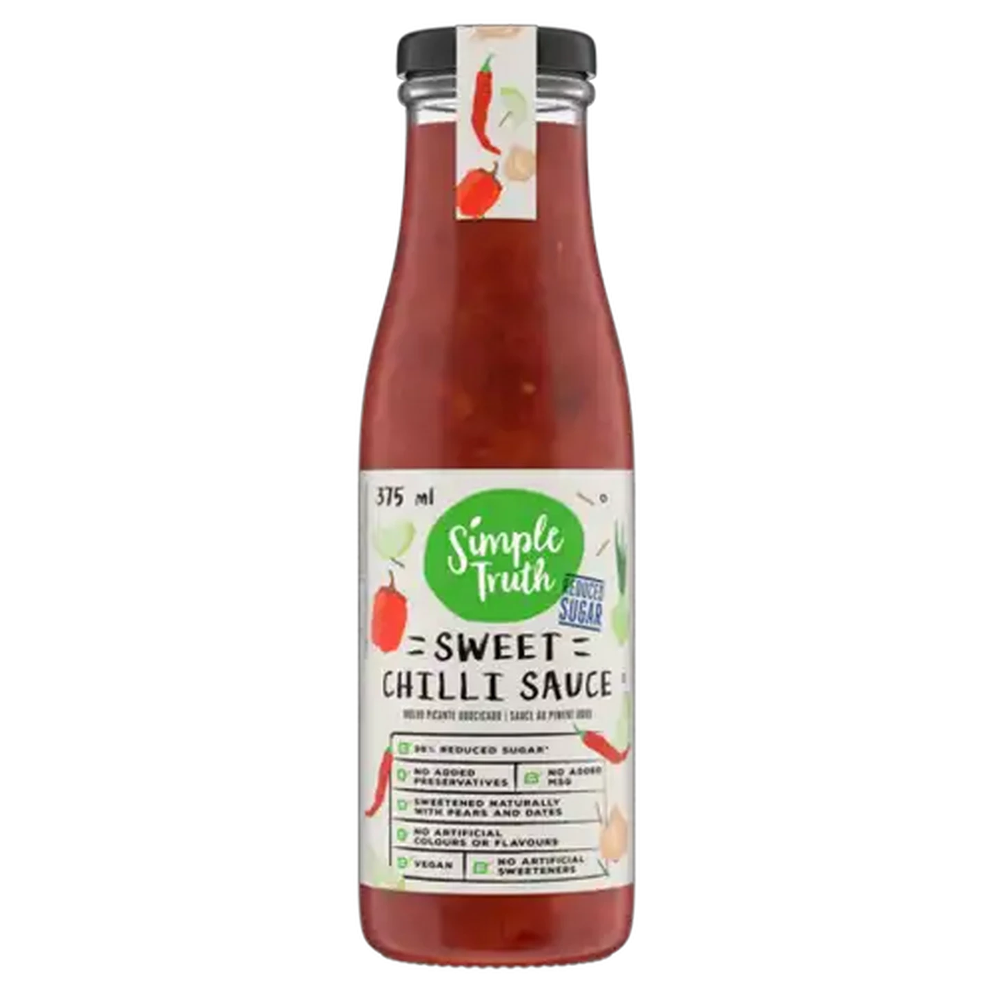 Image of Simple Truth Reduced Sugar Sweet Chilli Sauce 375ml