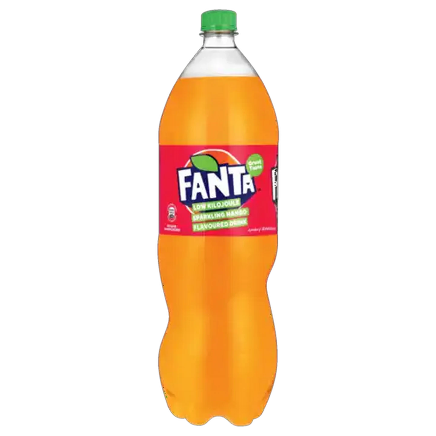 Image of Fanta Sparkling Mango Flavoured Low Kilojoule Soft Drink Bottle 2L
