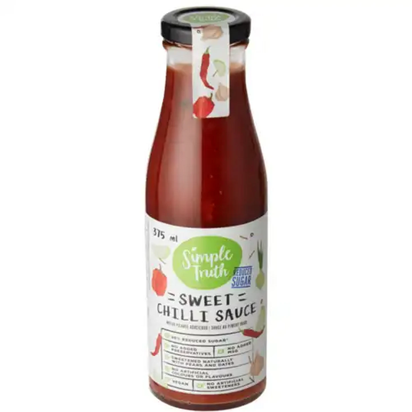 Image of Simple Truth Reduced Sugar Sweet Chilli Sauce 375ml