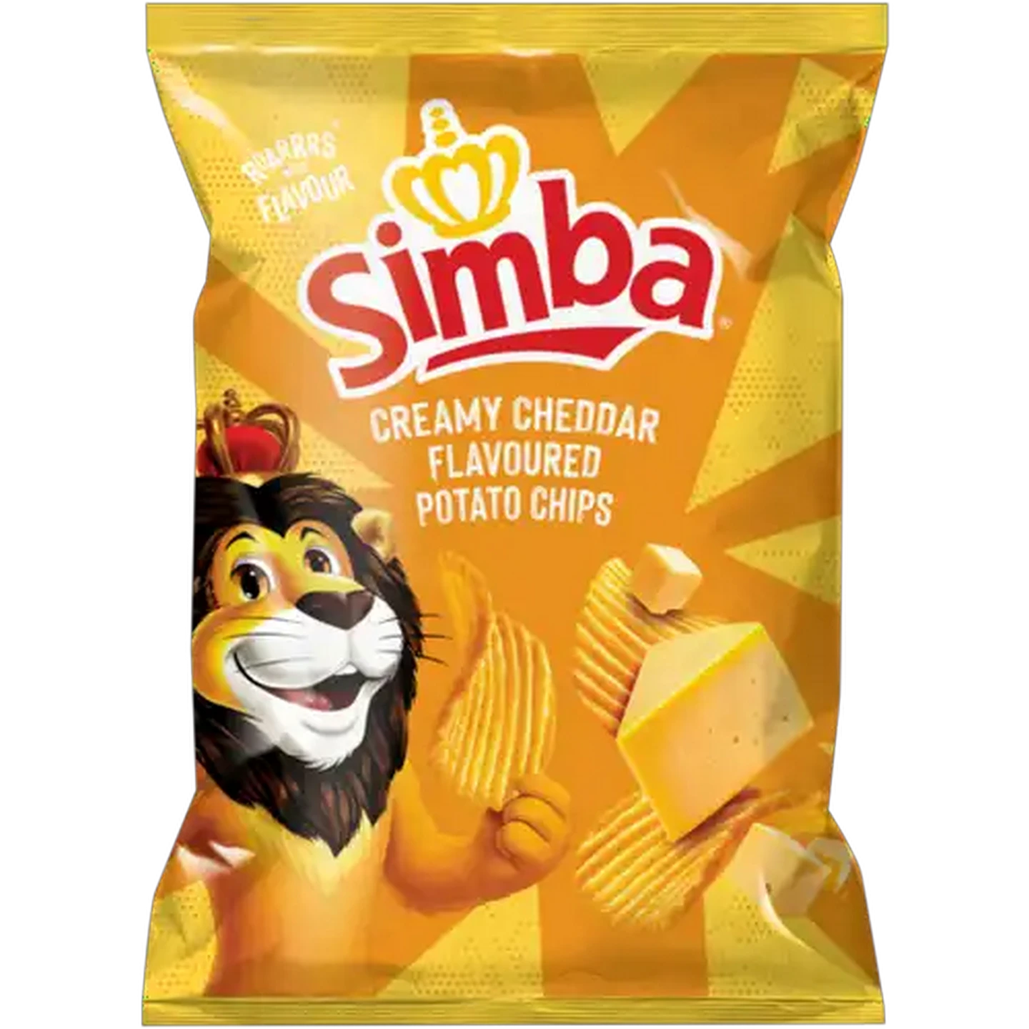 Image of Simba Creamy Cheddar Flavoured Potato Chips 120g
