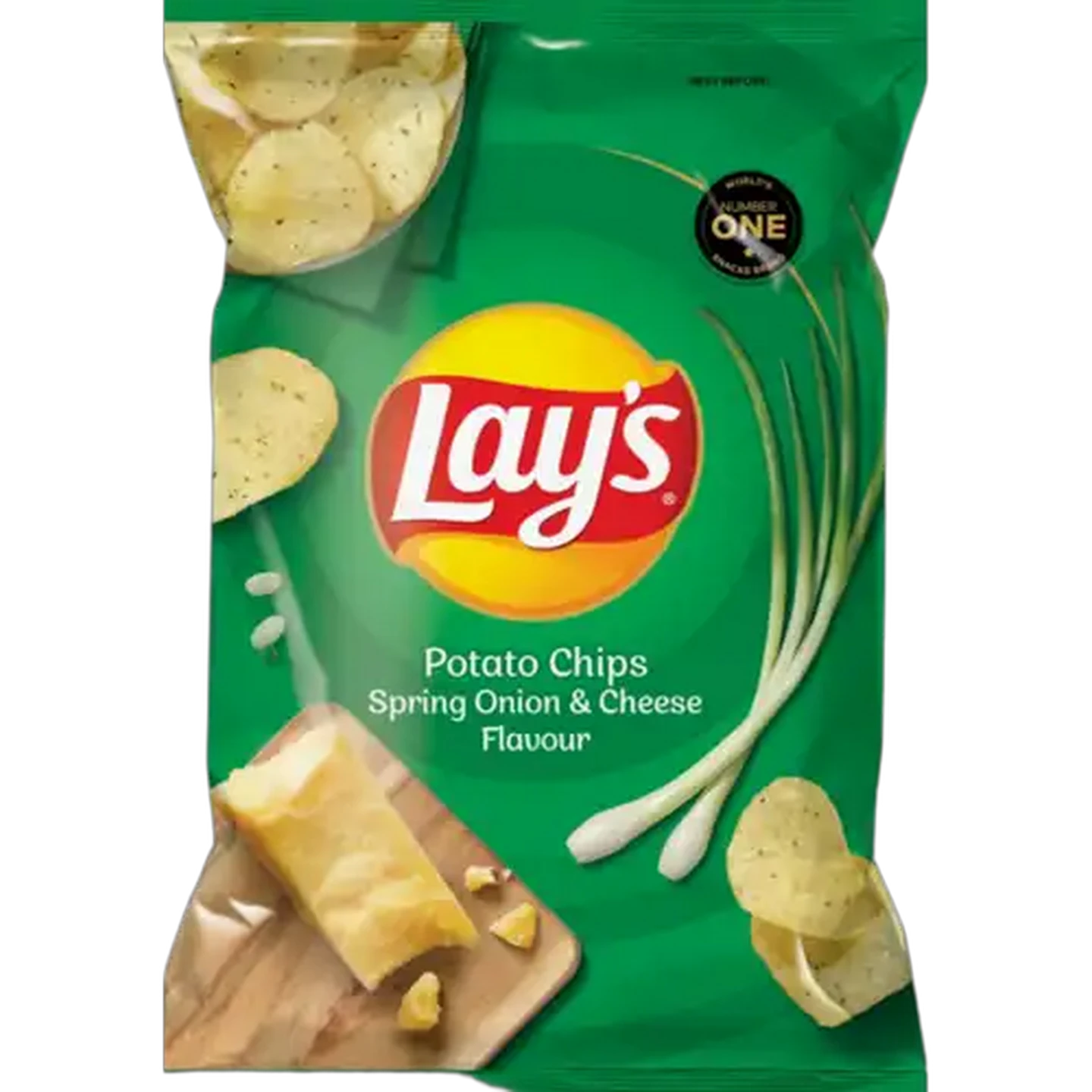 Image of Lay's Spring Onion & Cheese Flavour Potato Chips 120g