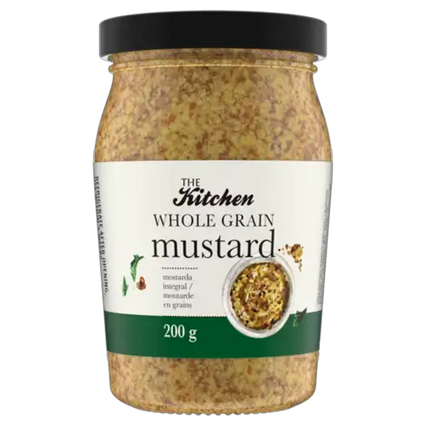 Image of The Kitchen Whole Grain Mustard 200g