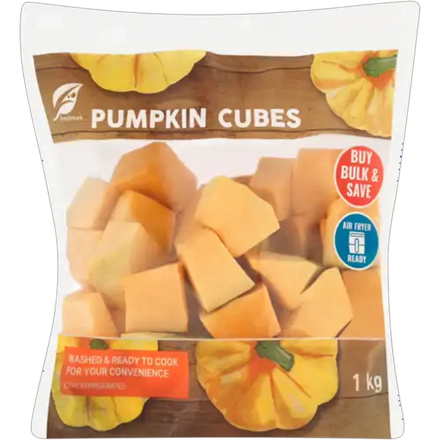 Image of Pumpkin Cubes 1kg
