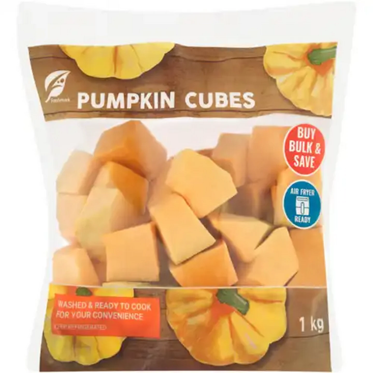 Image of Pumpkin Cubes 1kg
