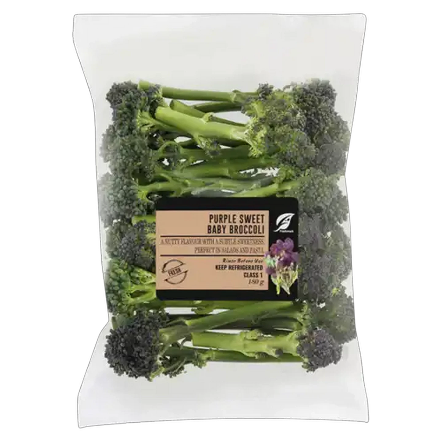 Image of Purple Sweet Baby Broccoli Bag 180g