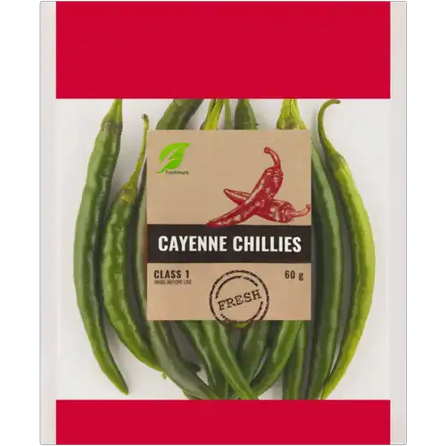 Image of Cayenne Chillies 60g